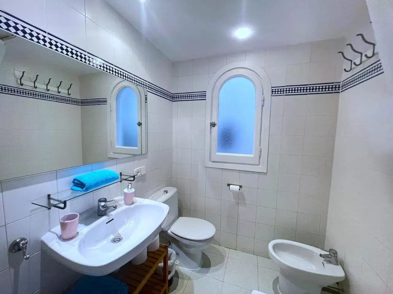 Bathroom in Villarroel habitaciones