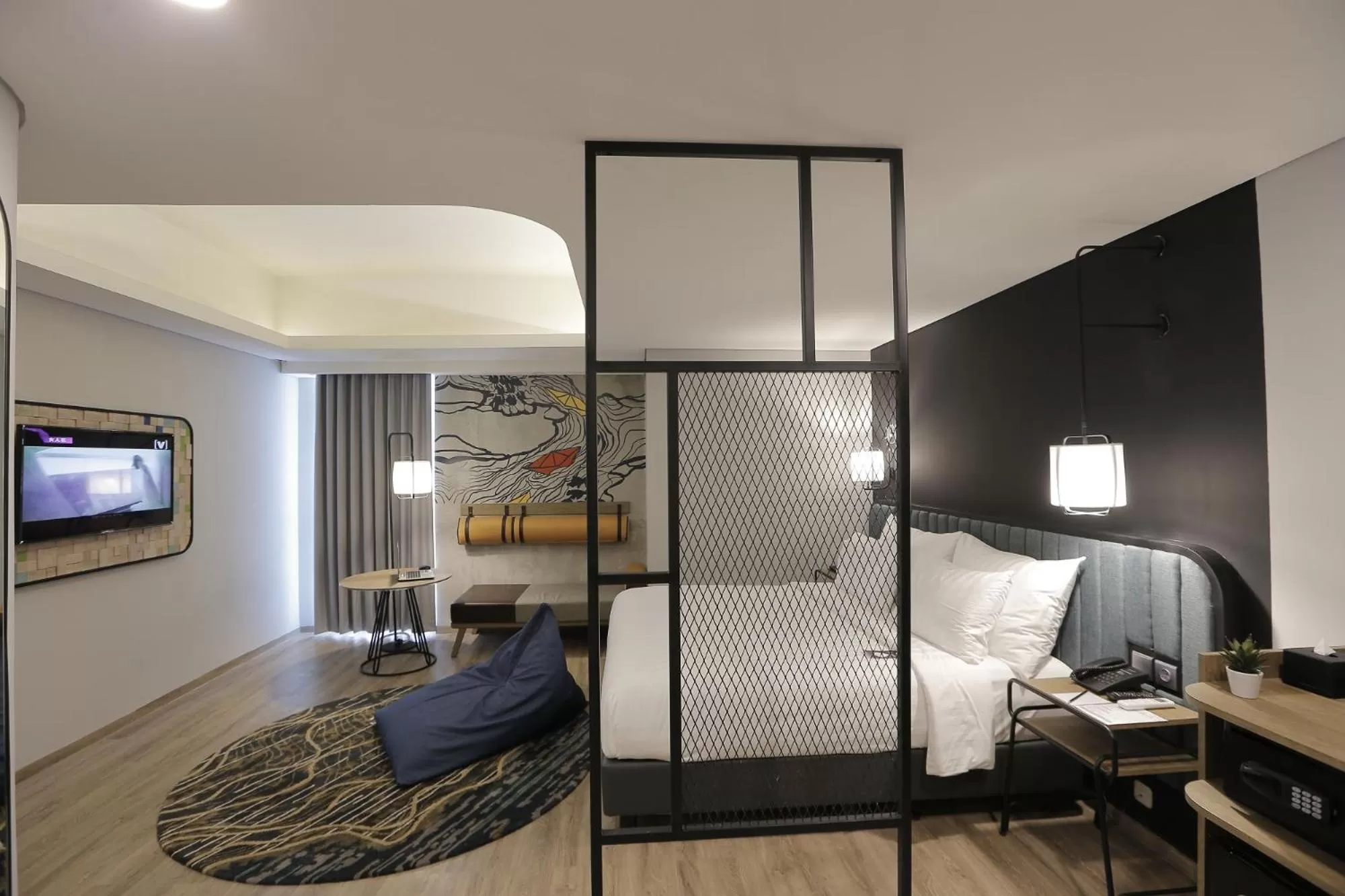 Bed in Luminor Hotel Purwokerto By WH