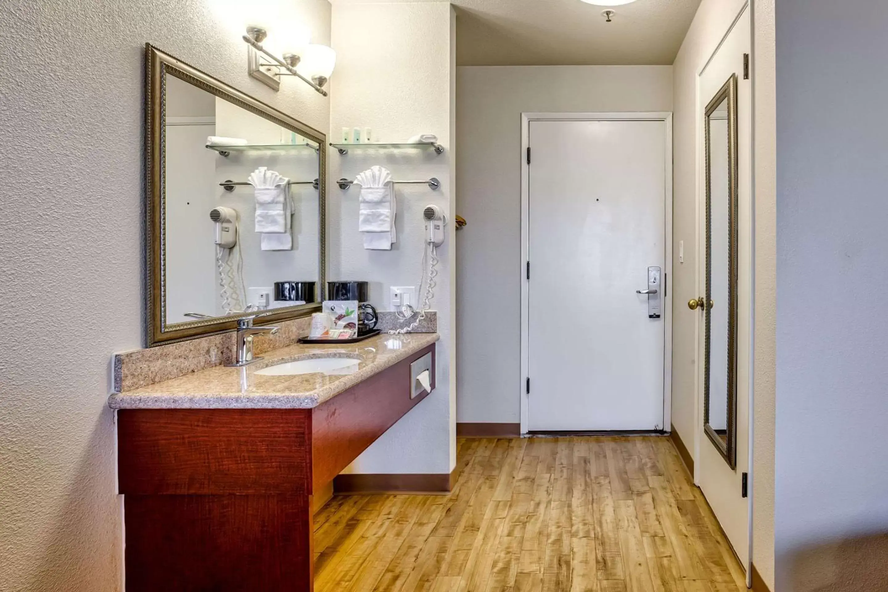 Bathroom in Quality Inn near Six Flags Discovery Kingdom-Napa Valley