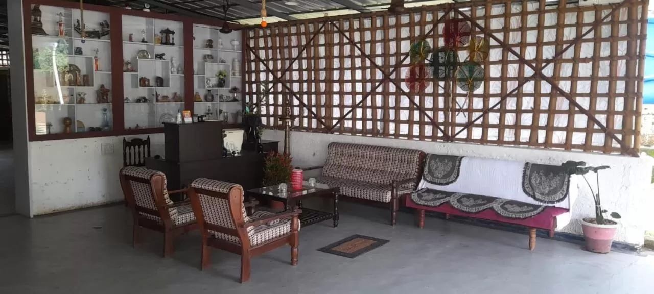 Seating Area in Nature Villa Kochi