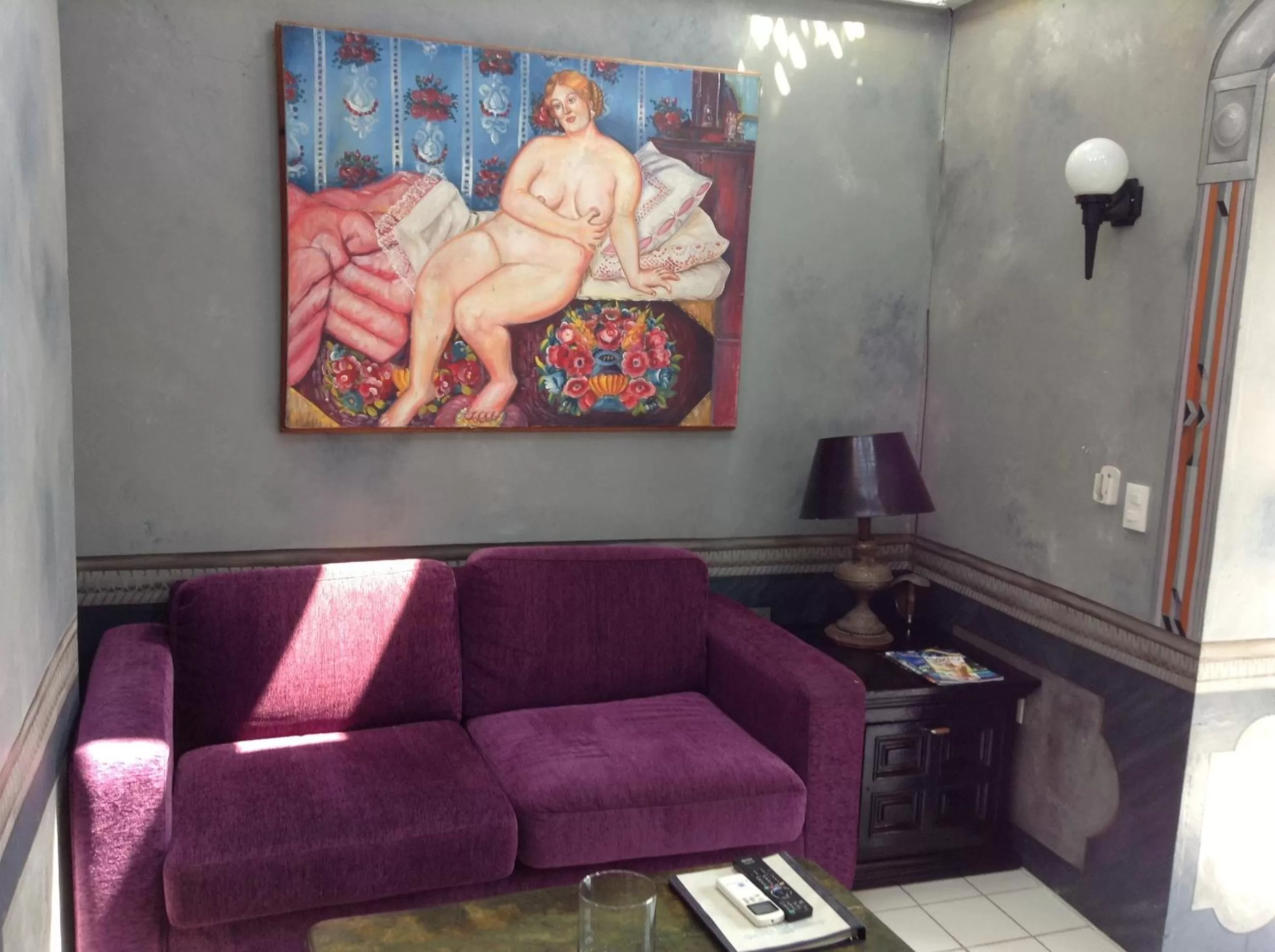 Living room in Hotel Boutique Rivera Del Rio