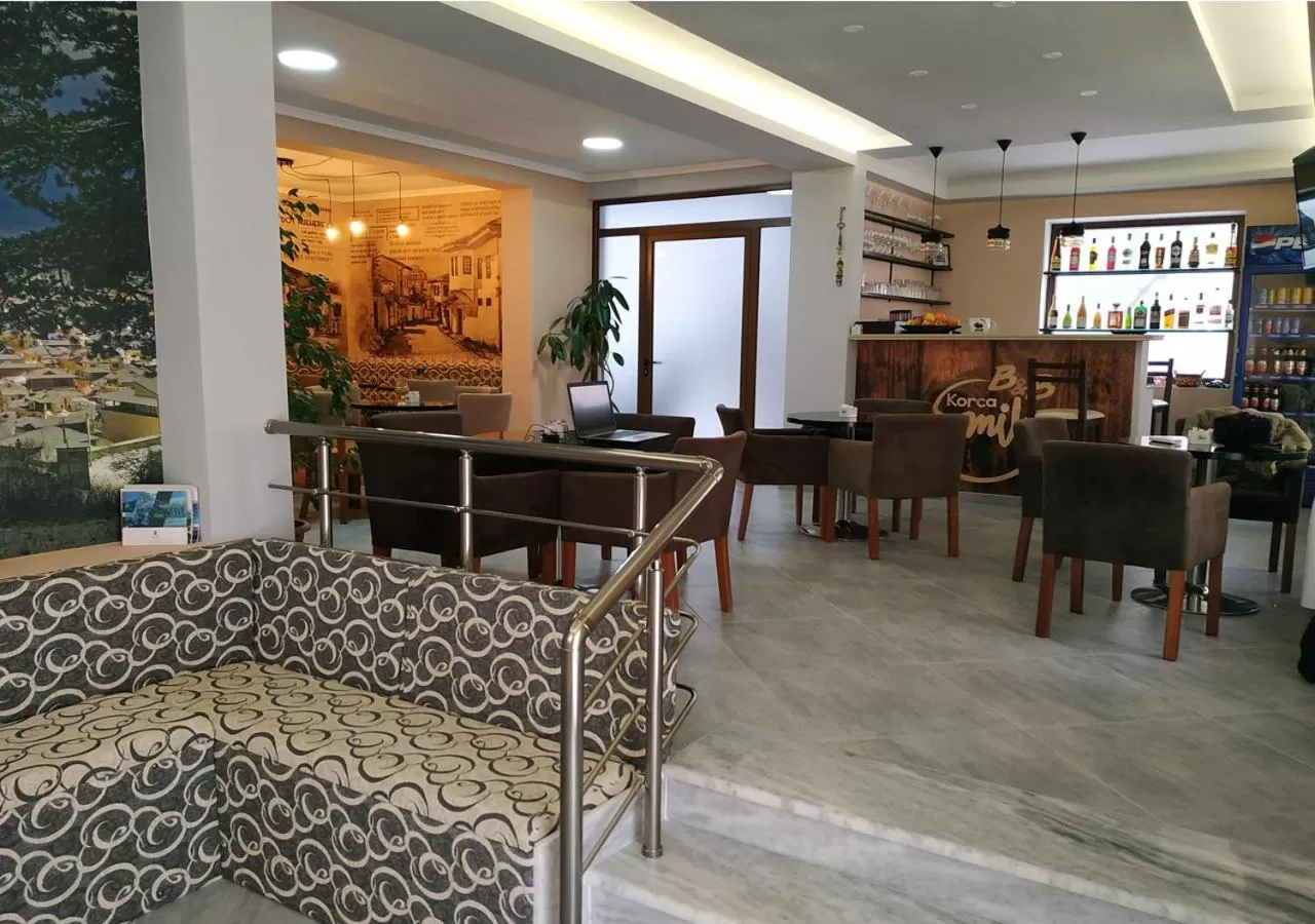 Lobby or reception in KorcaSmileHotel