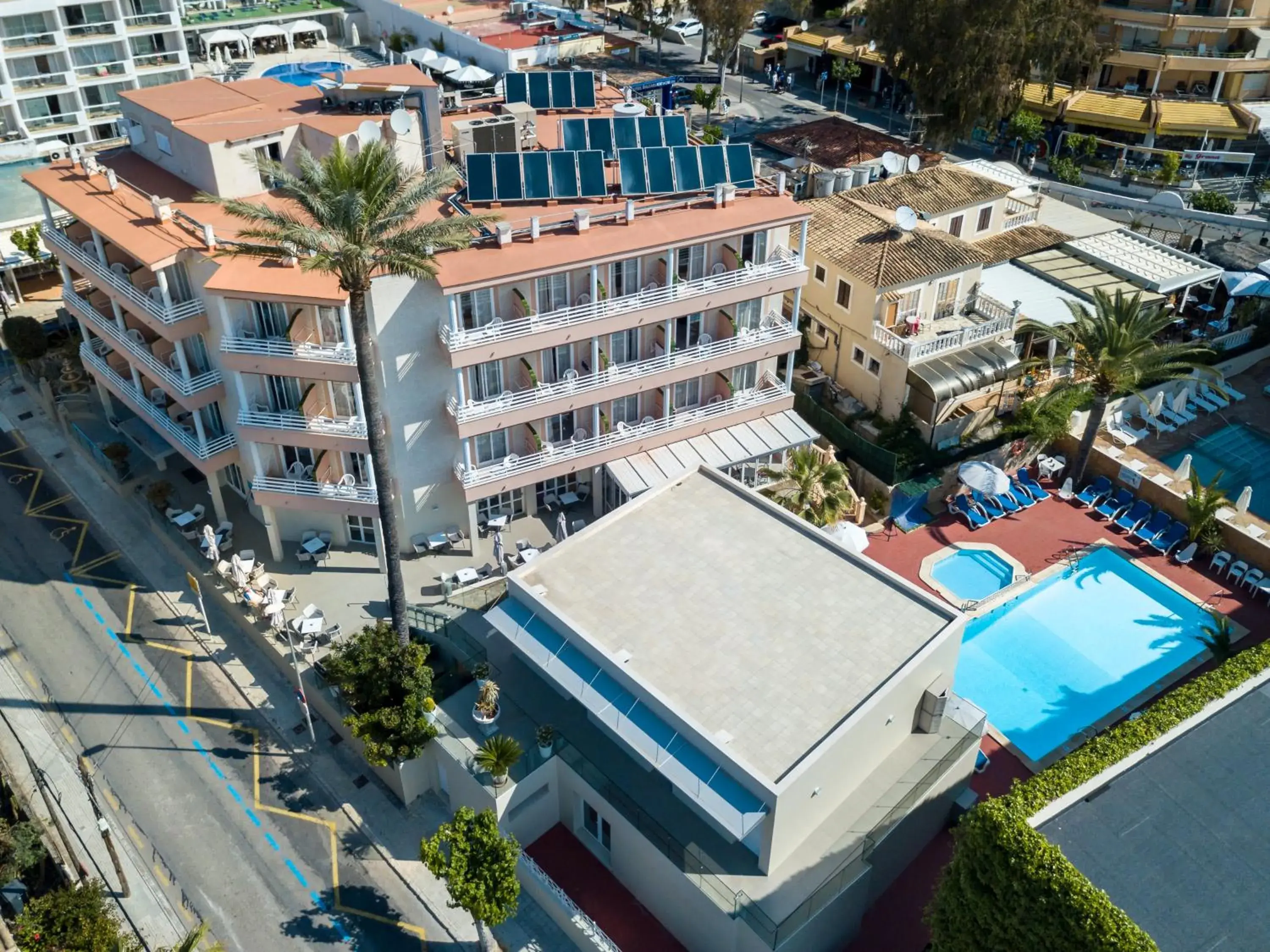 Bird's eye view, Bird's-eye View in Hotel Venecia