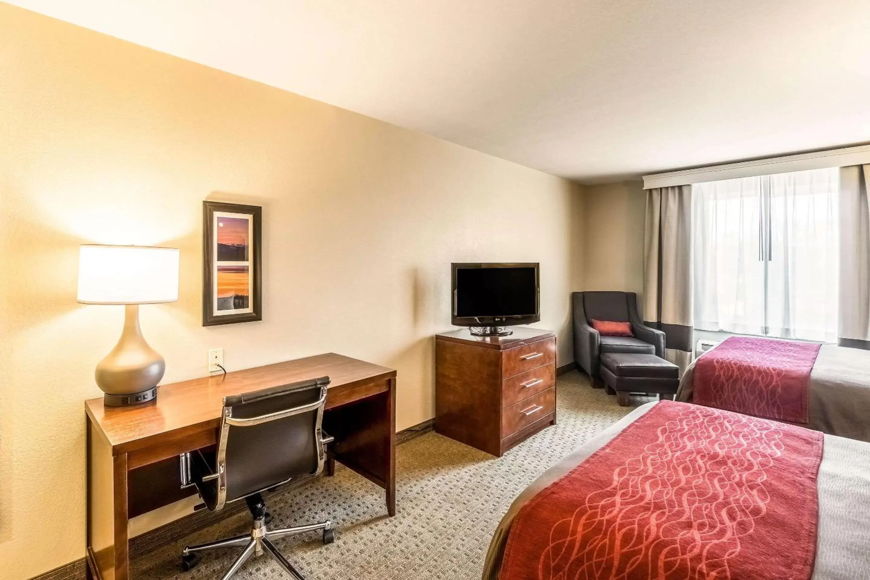 Photo of the whole room, TV/Entertainment Center in Comfort Inn and Suites Rifle