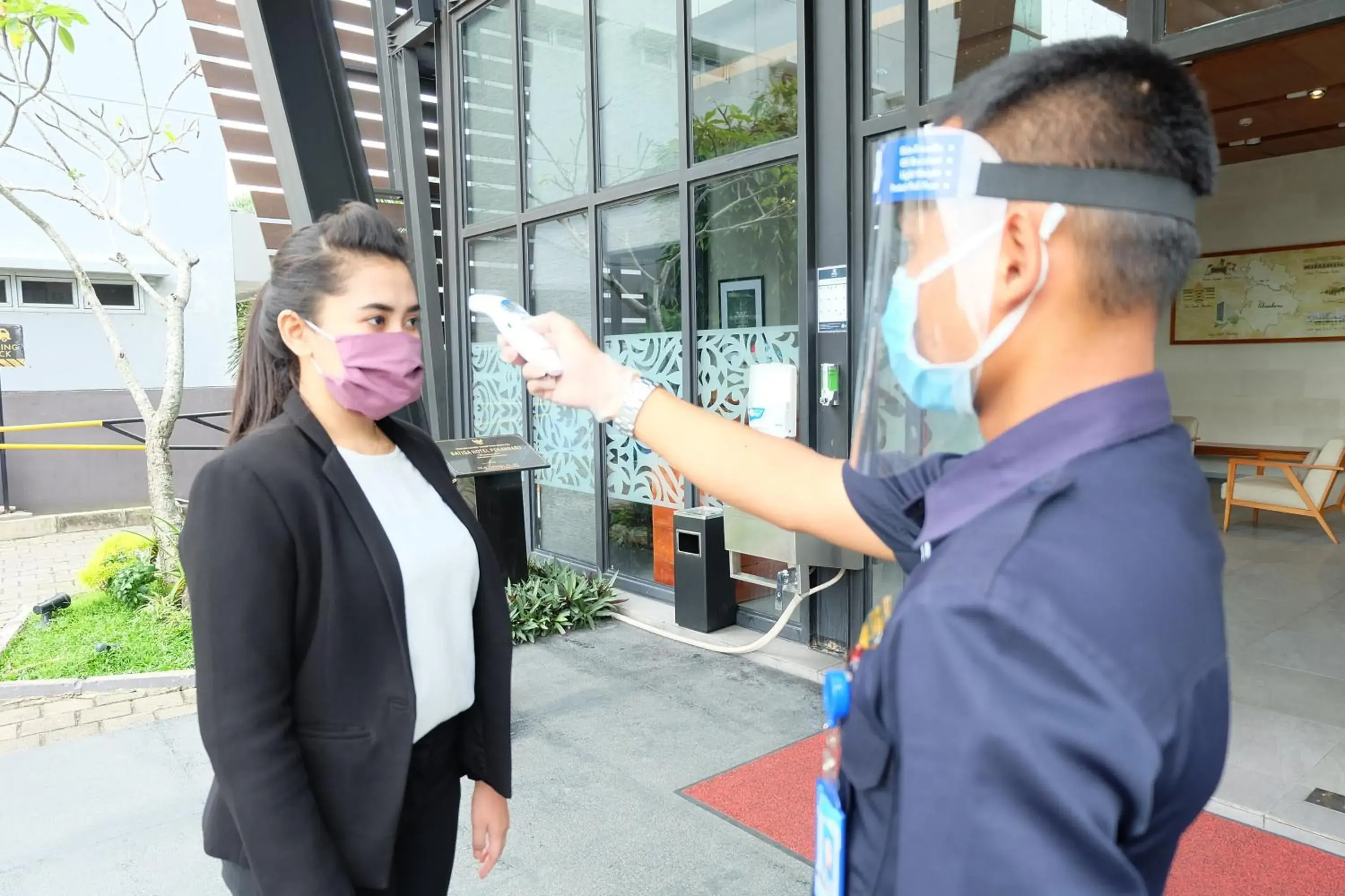 Staff in Batiqa Hotel Pekanbaru