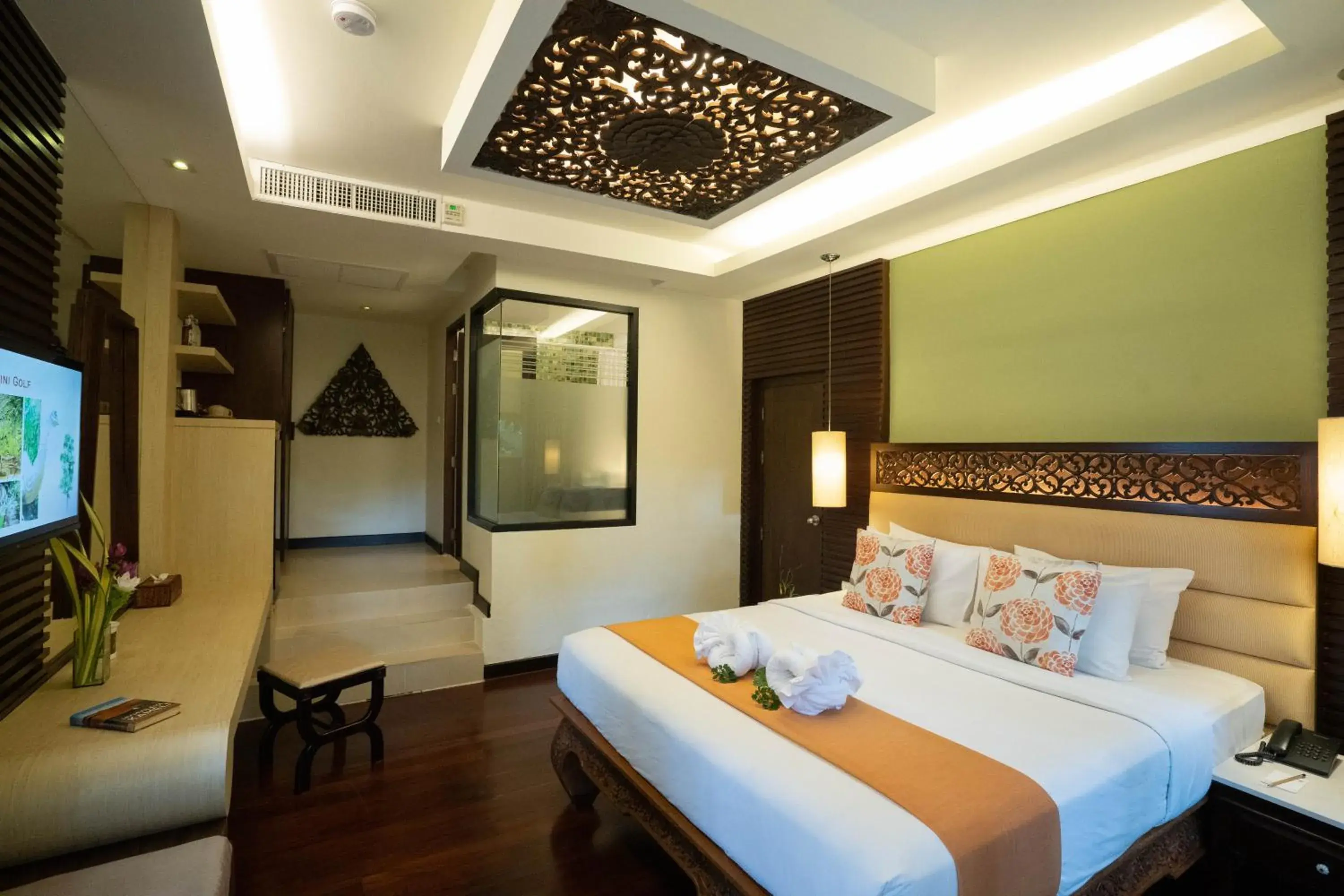Bedroom, Bed in Peach Hill Resort - SHA Extra Plus Bedroom, Bed in Peach Hill Resort - SHA Extra Plus