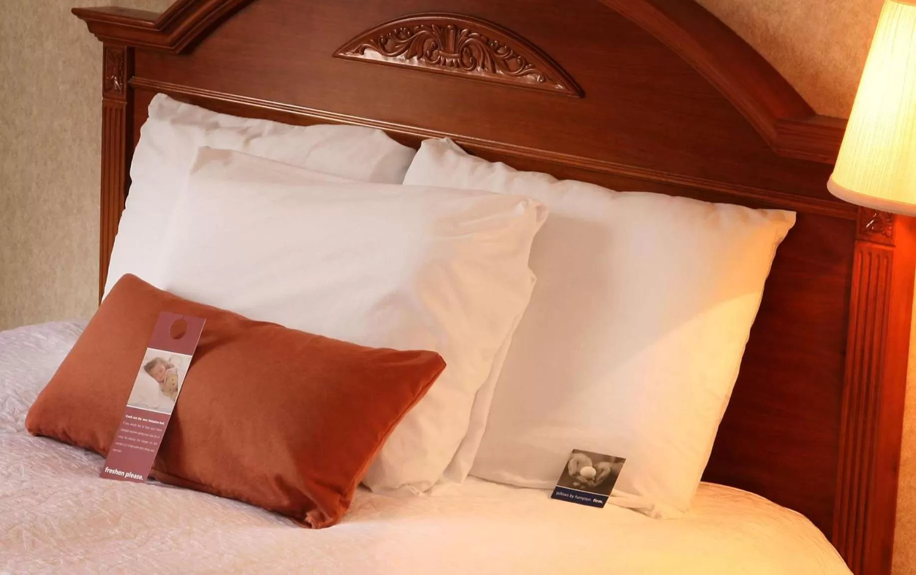 Bed in Hampton Inn Terre Haute