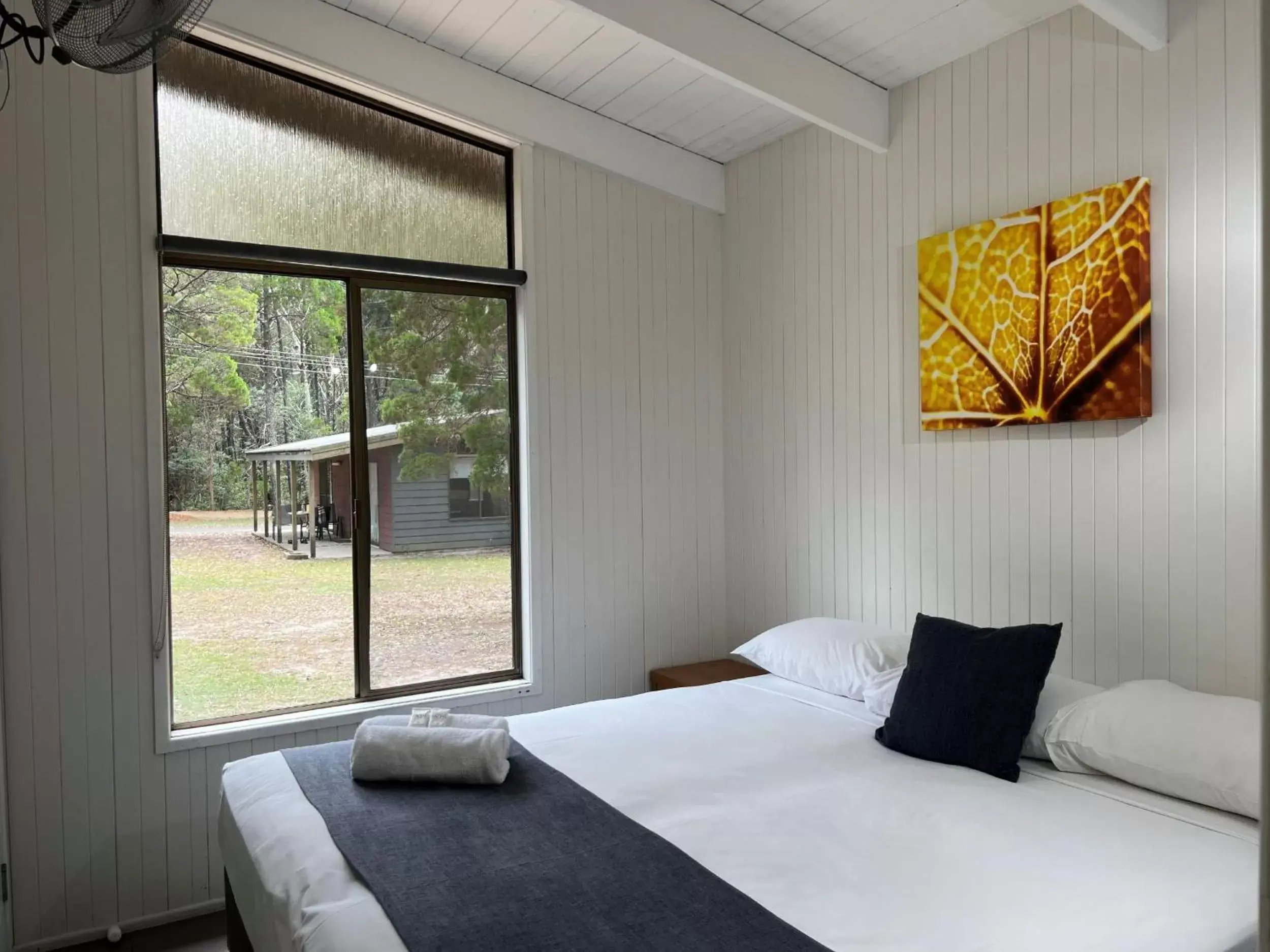 Bedroom, Bed in Noosa North Shore Retreat