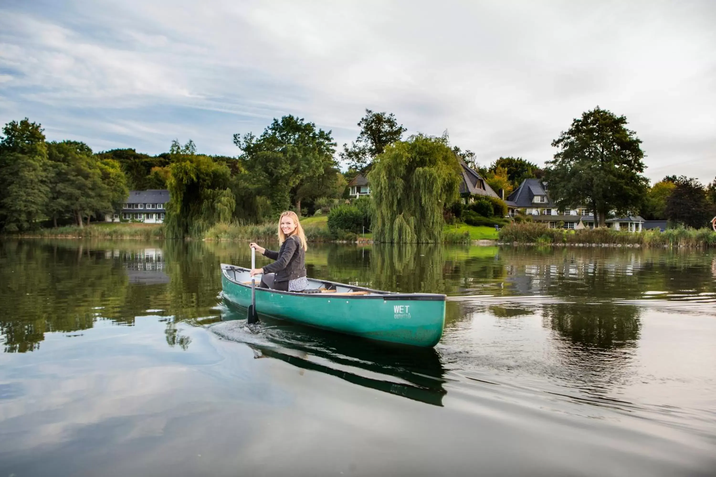 Canoeing in Seehotel Töpferhaus