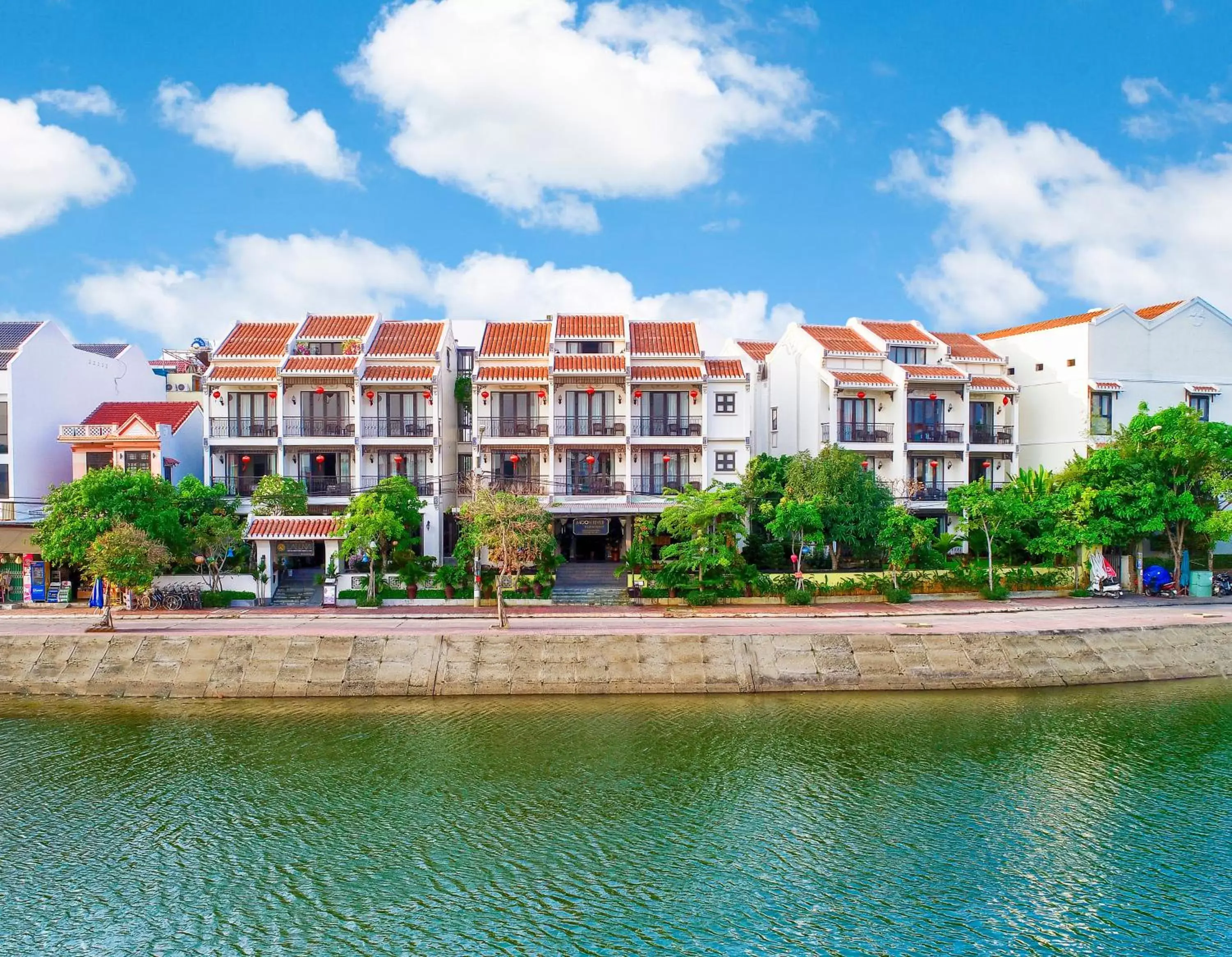 Facade/entrance, Property Building in Laluna Hoi An Riverside Hotel & Spa