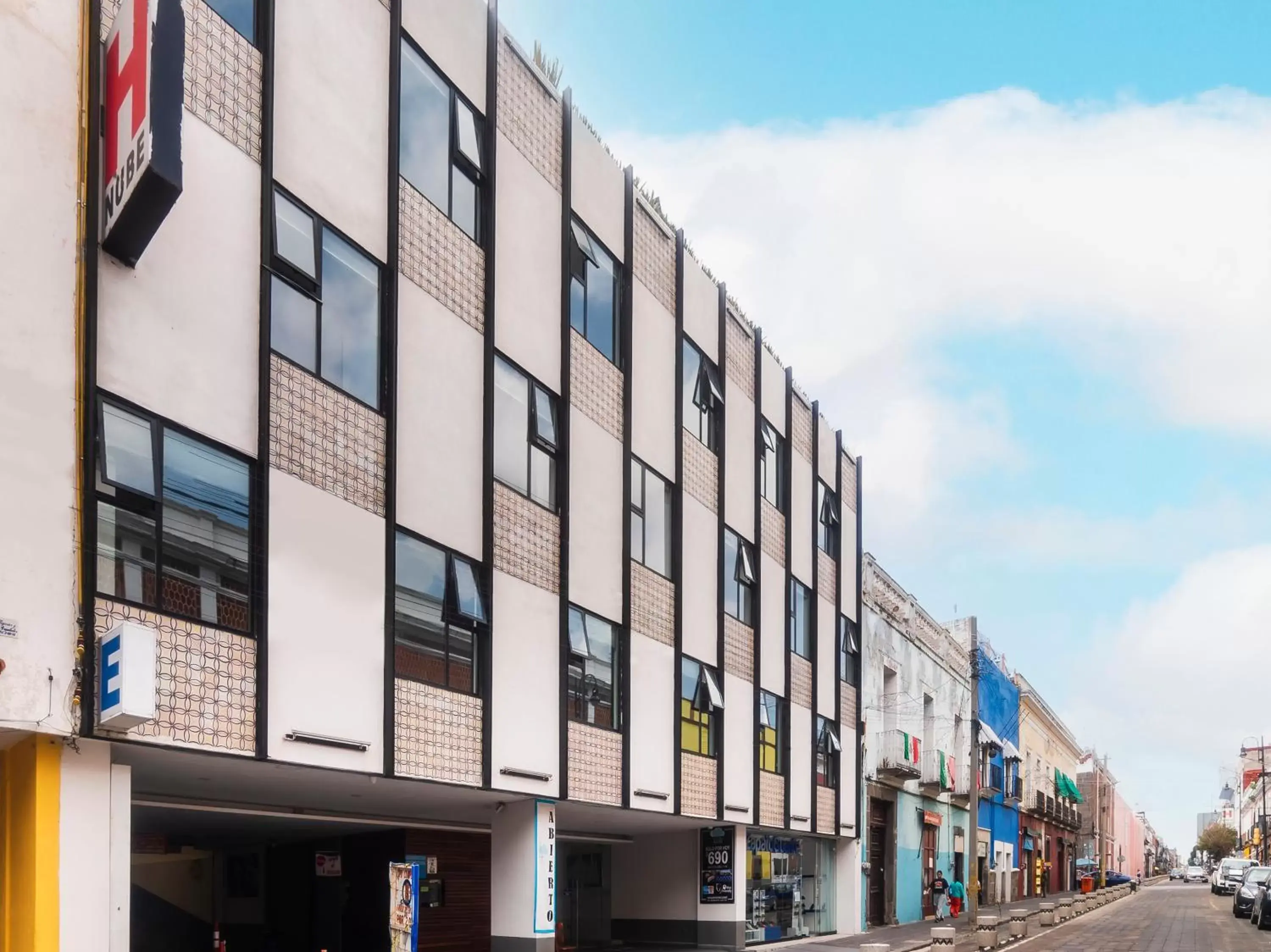 Facade/entrance, Property Building in Hotel Nube