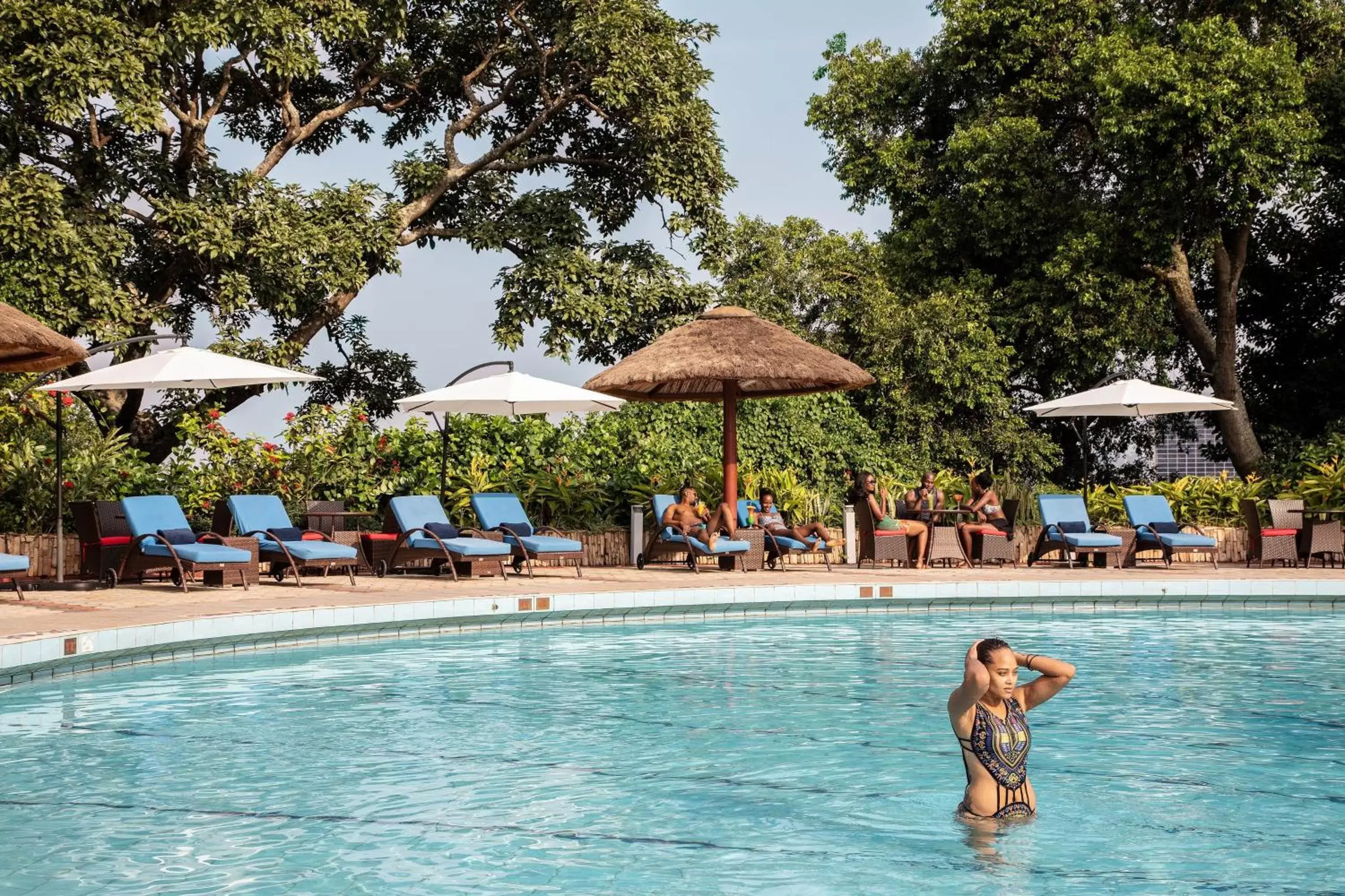 Swimming Pool in Sheraton Kampala Hotel