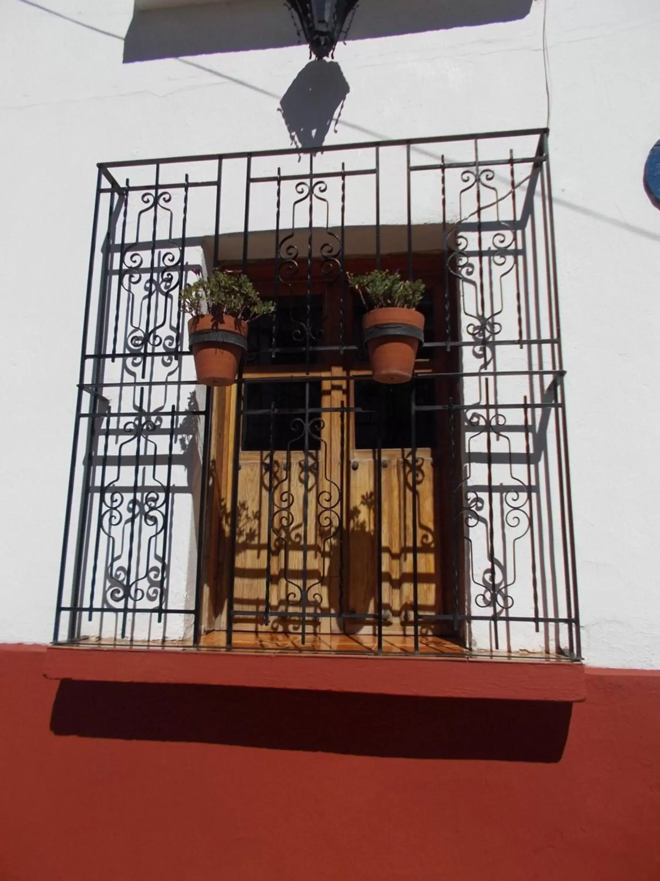Property Building in Las Margaritas Hotel Posada