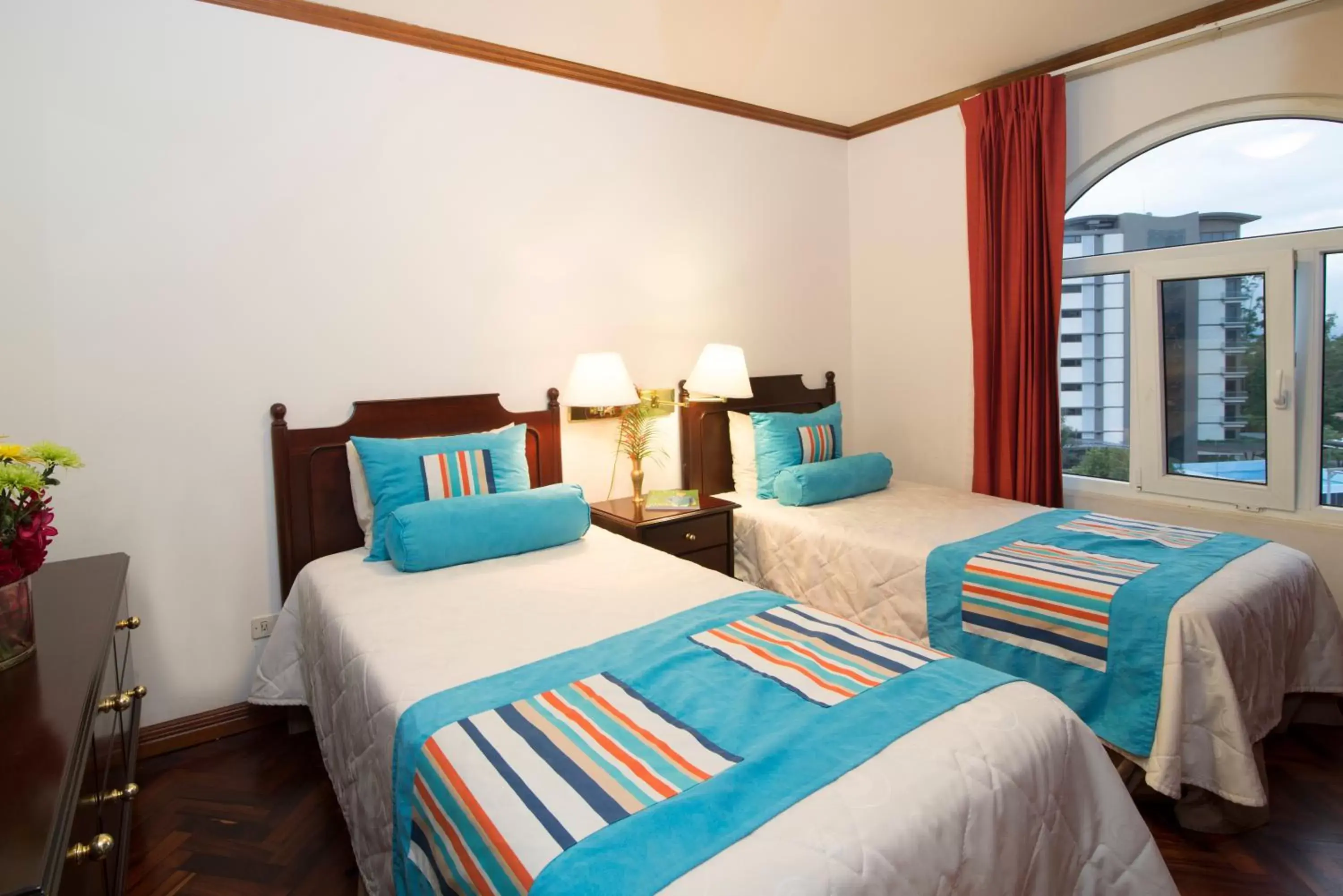 Bedroom, Bed in Apartotel & Suites Villas del Rio