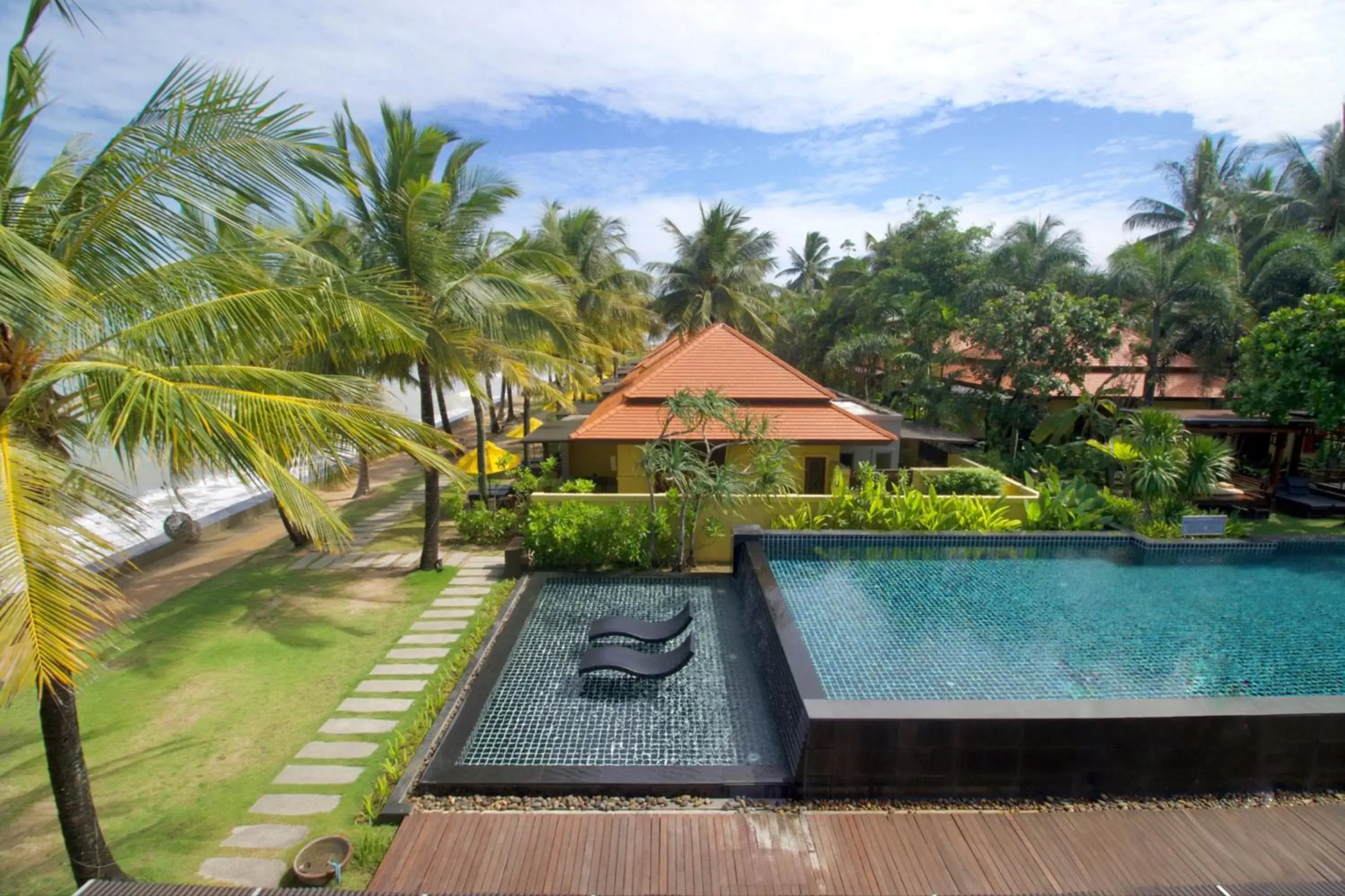 Bird's eye view, Swimming Pool in Chongfah Beach Resort Khaolak - SHA Extra Plus