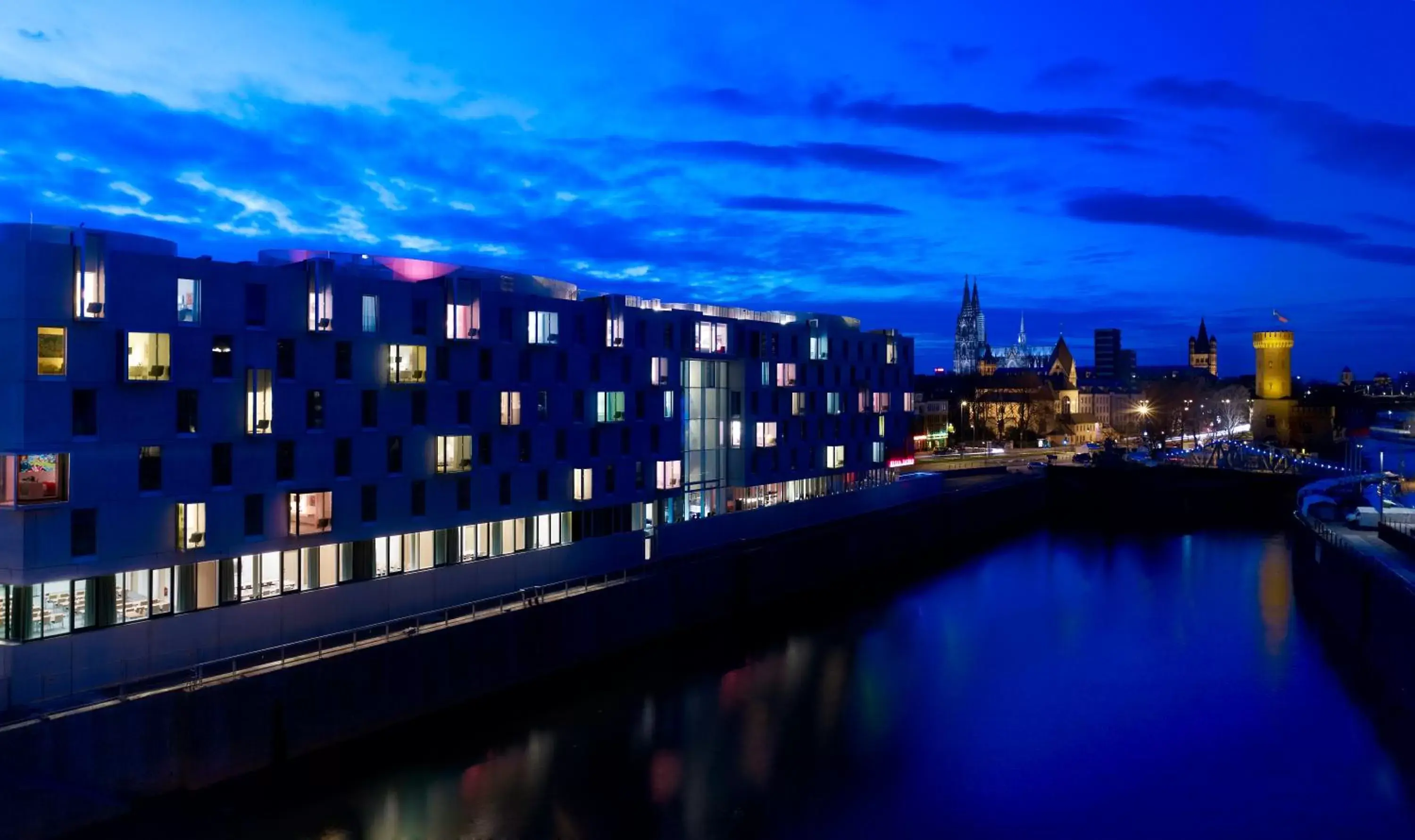 Facade/entrance in art'otel cologne, Powered by Radisson Hotels