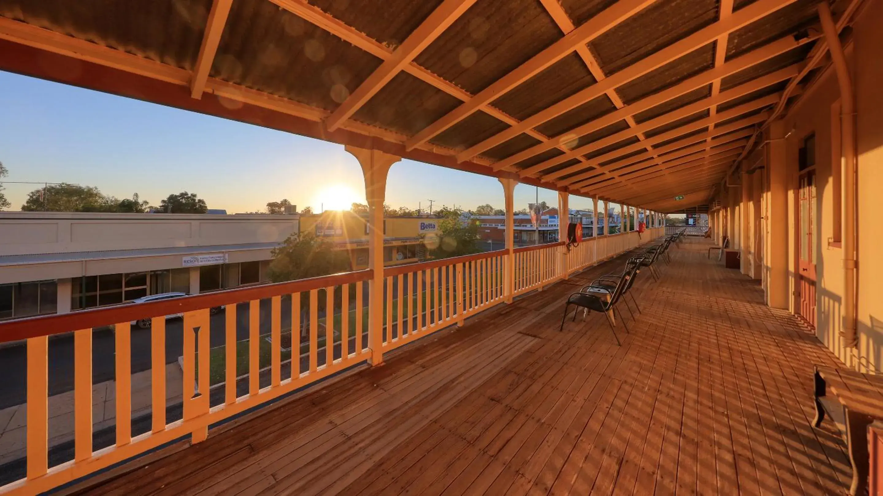 Balcony/Terrace in Hotel Corones