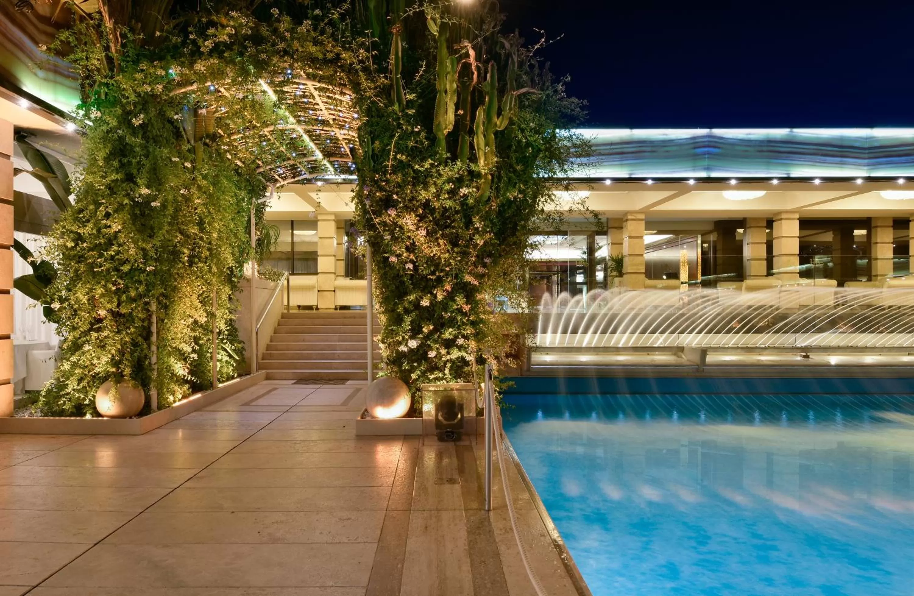 Garden in Hotel Ariston