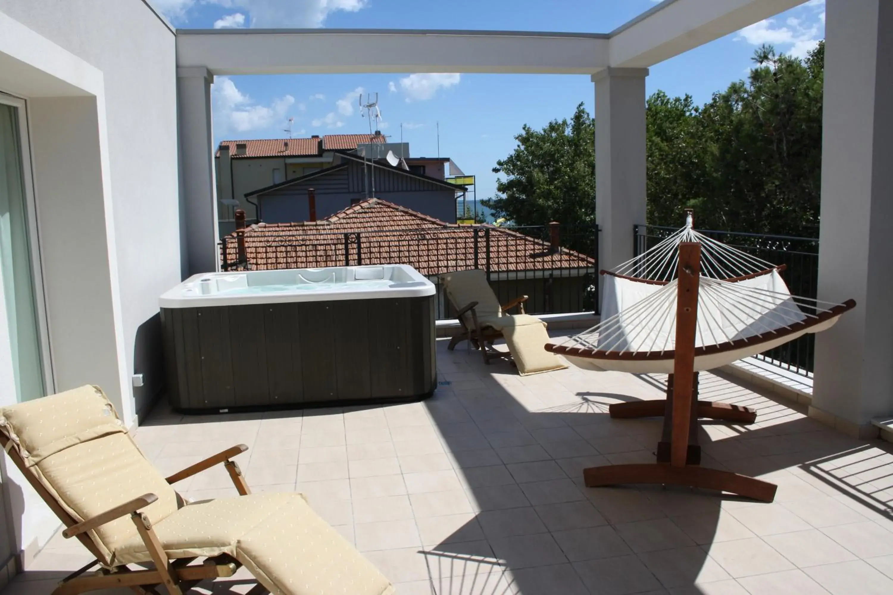 Balcony/Terrace in Rimini Suite Hotel