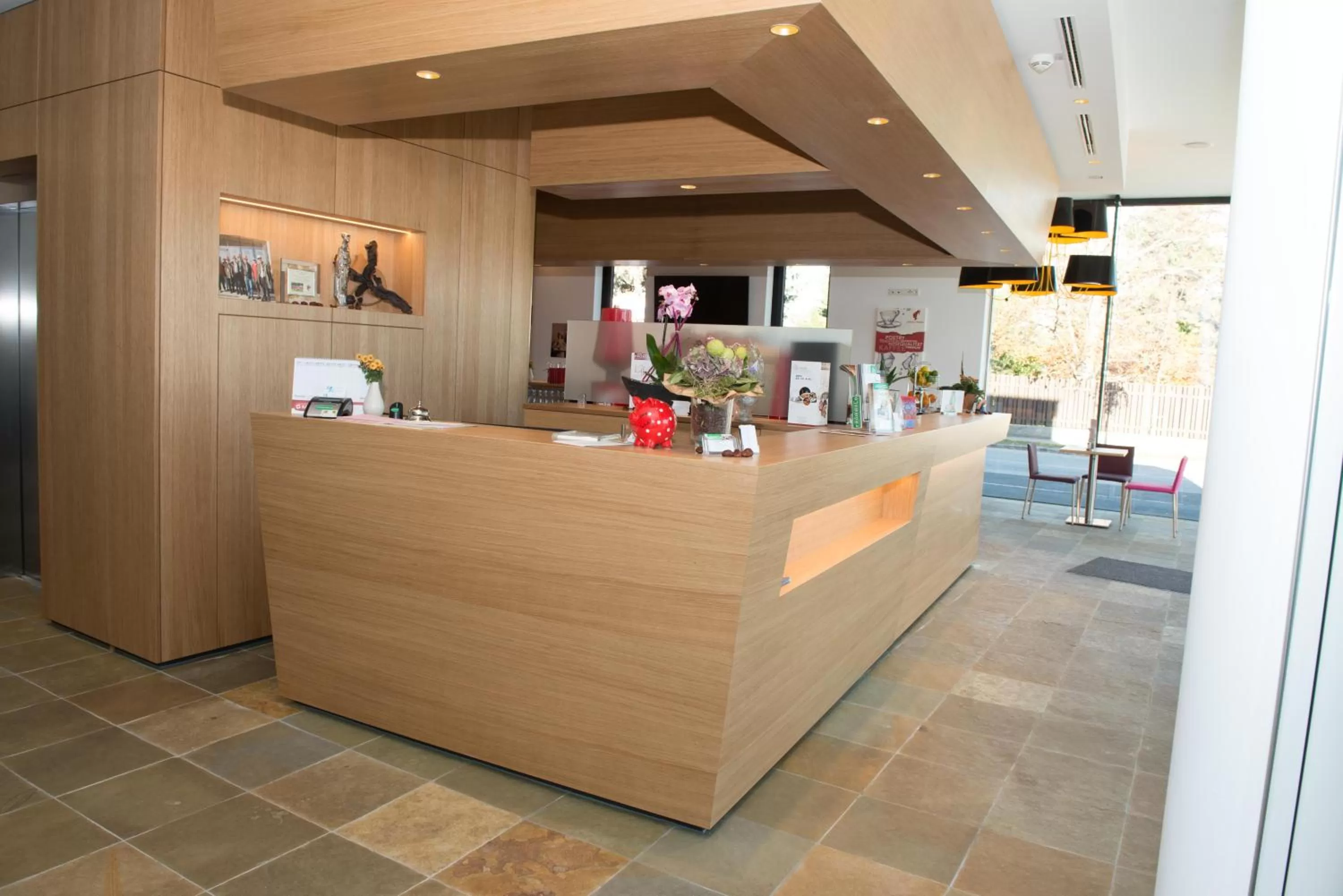 Lobby or reception in Hubertushof Fromwald Hotel und Gasthof