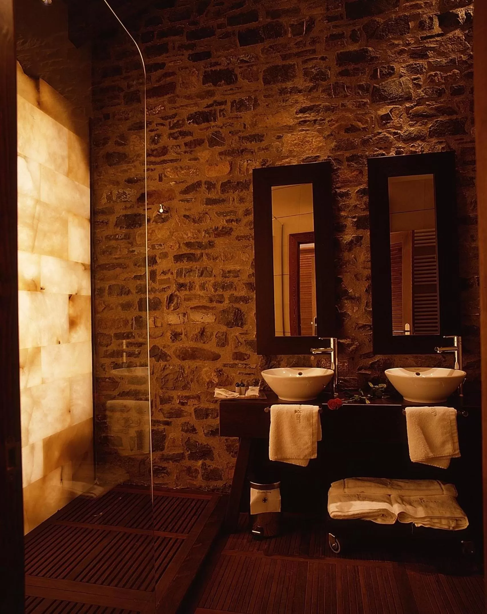 Shower in Los Siete Reyes