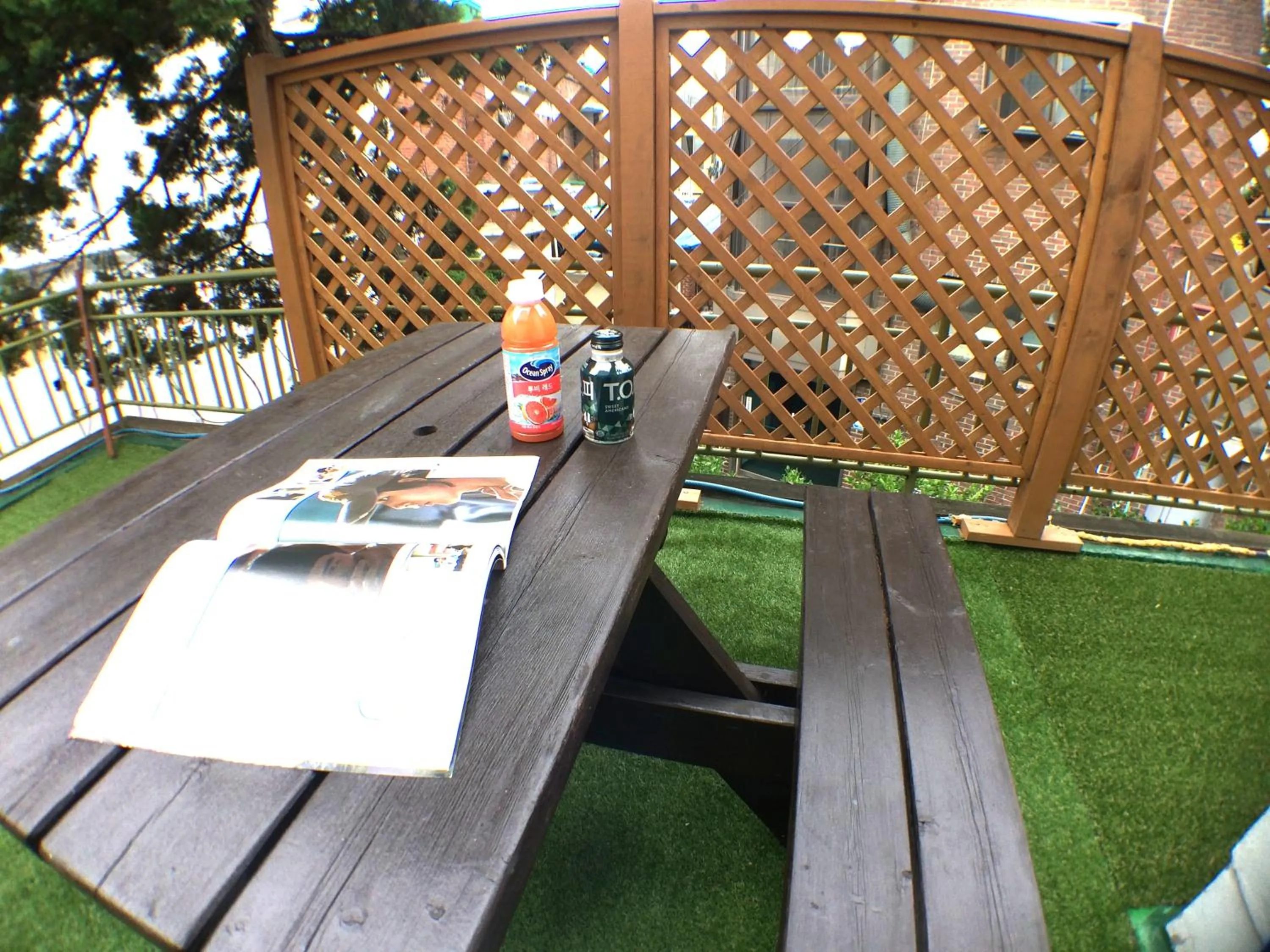 Balcony/Terrace in Jeong House