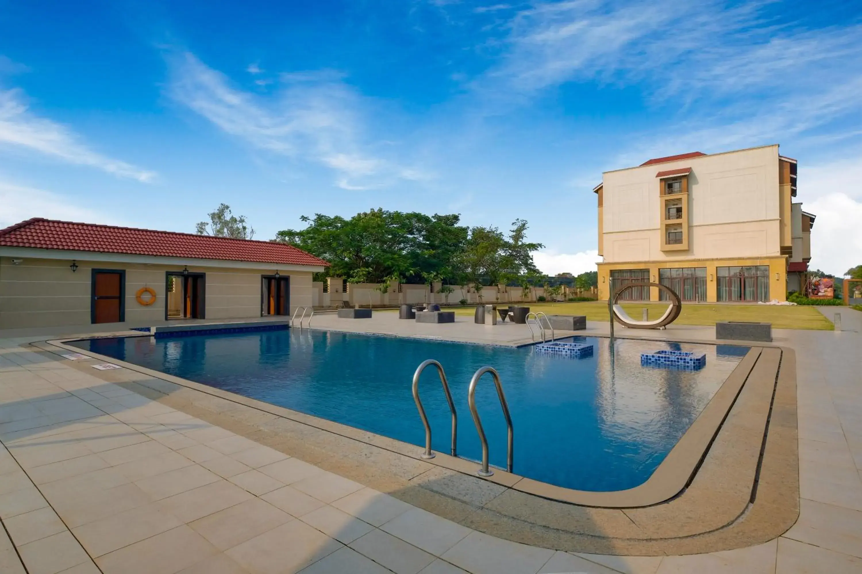 Property building, Swimming Pool in The Fern An Ecotel Hotel, Lonavala