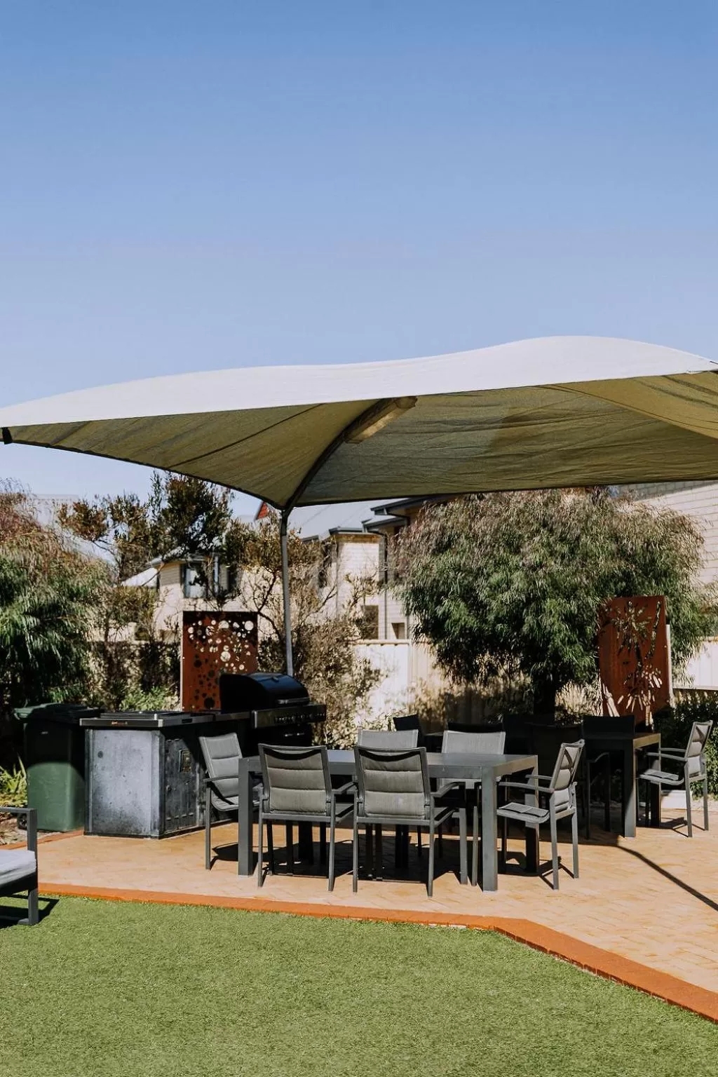 BBQ facilities in The Jetty Resort