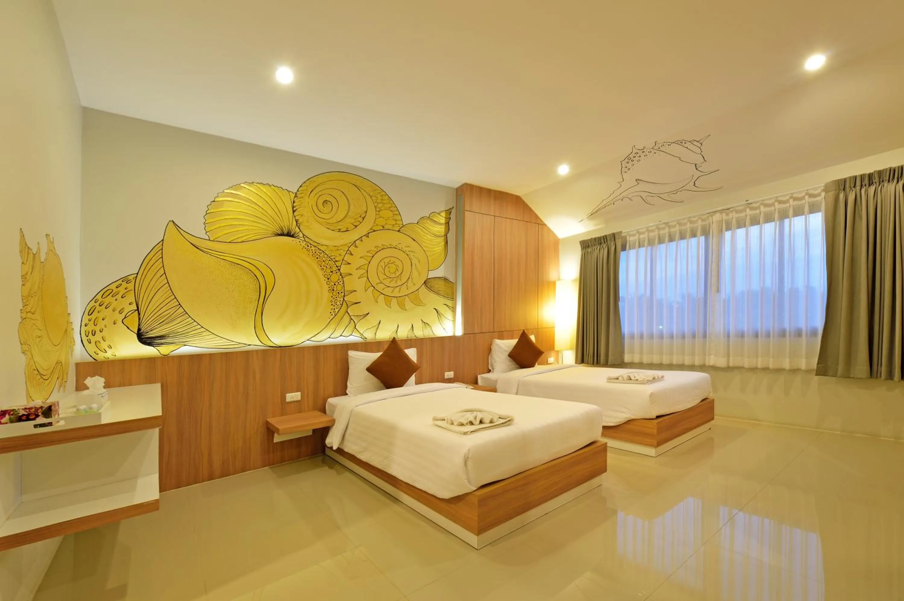 Photo of the whole room, Bed in Tairada Boutique Hotel