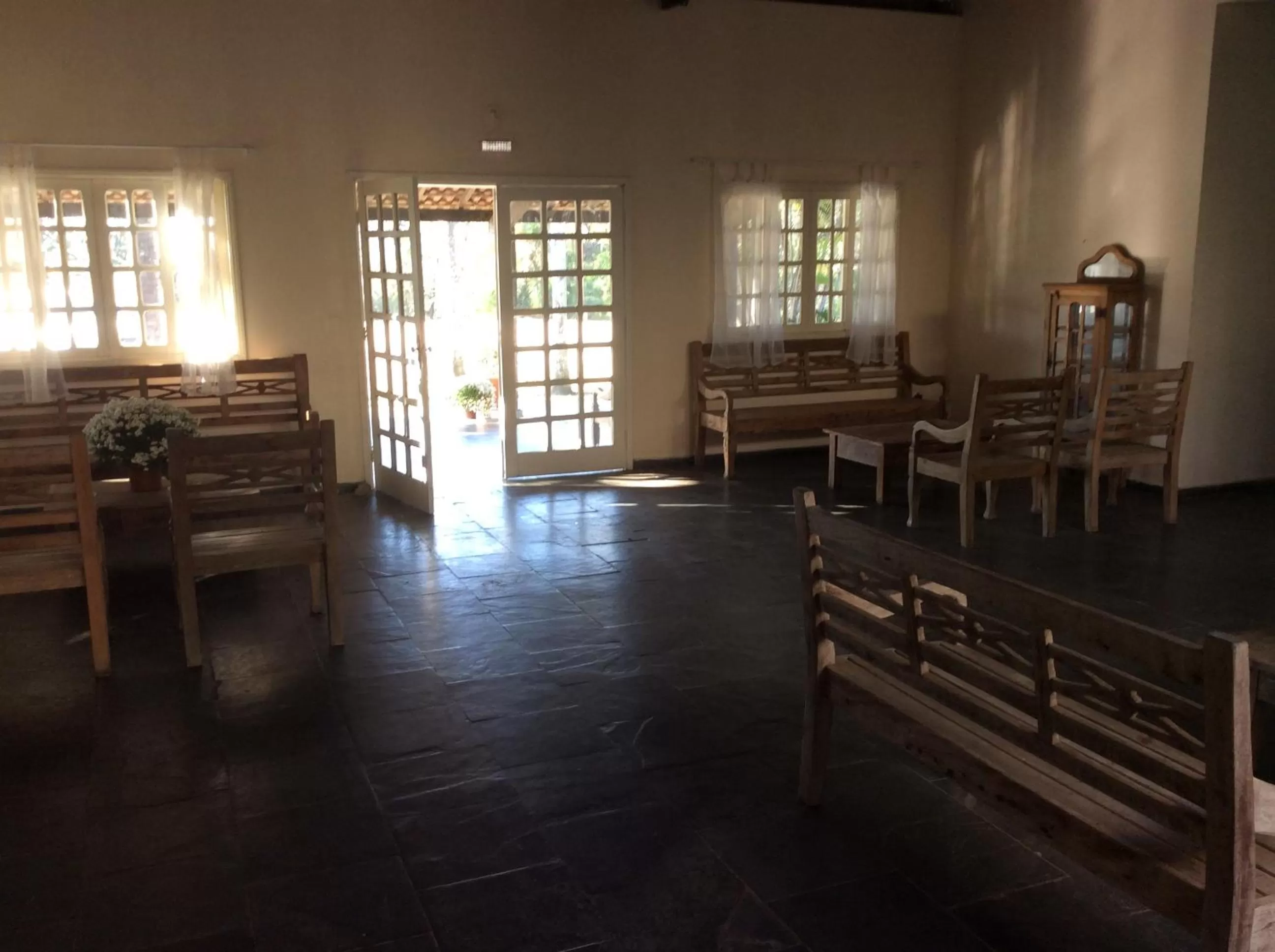 Decorative detail in Pousada Flor da Serra