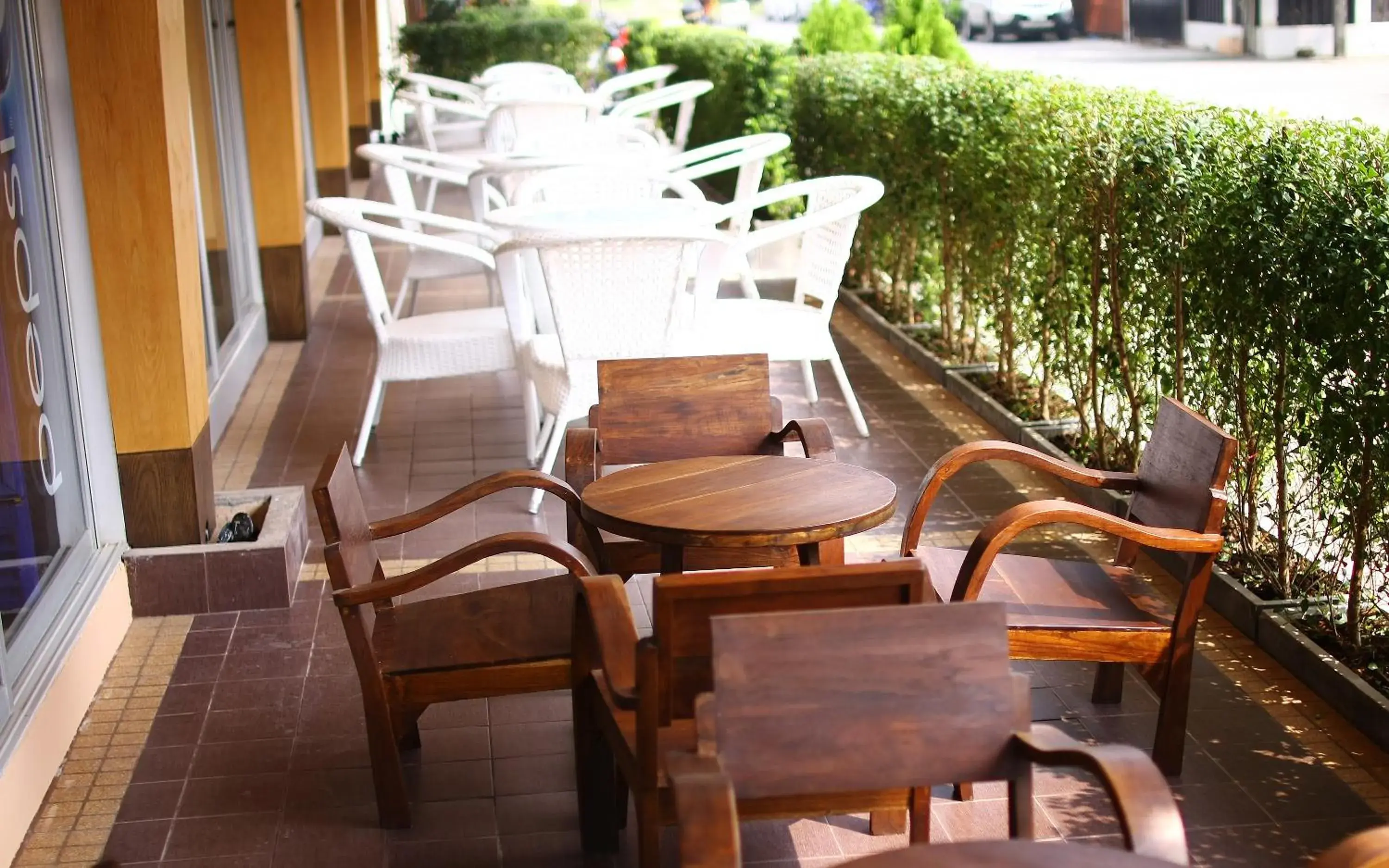 Balcony/Terrace, Restaurant/Places to Eat in Breezotel - SHA Certified