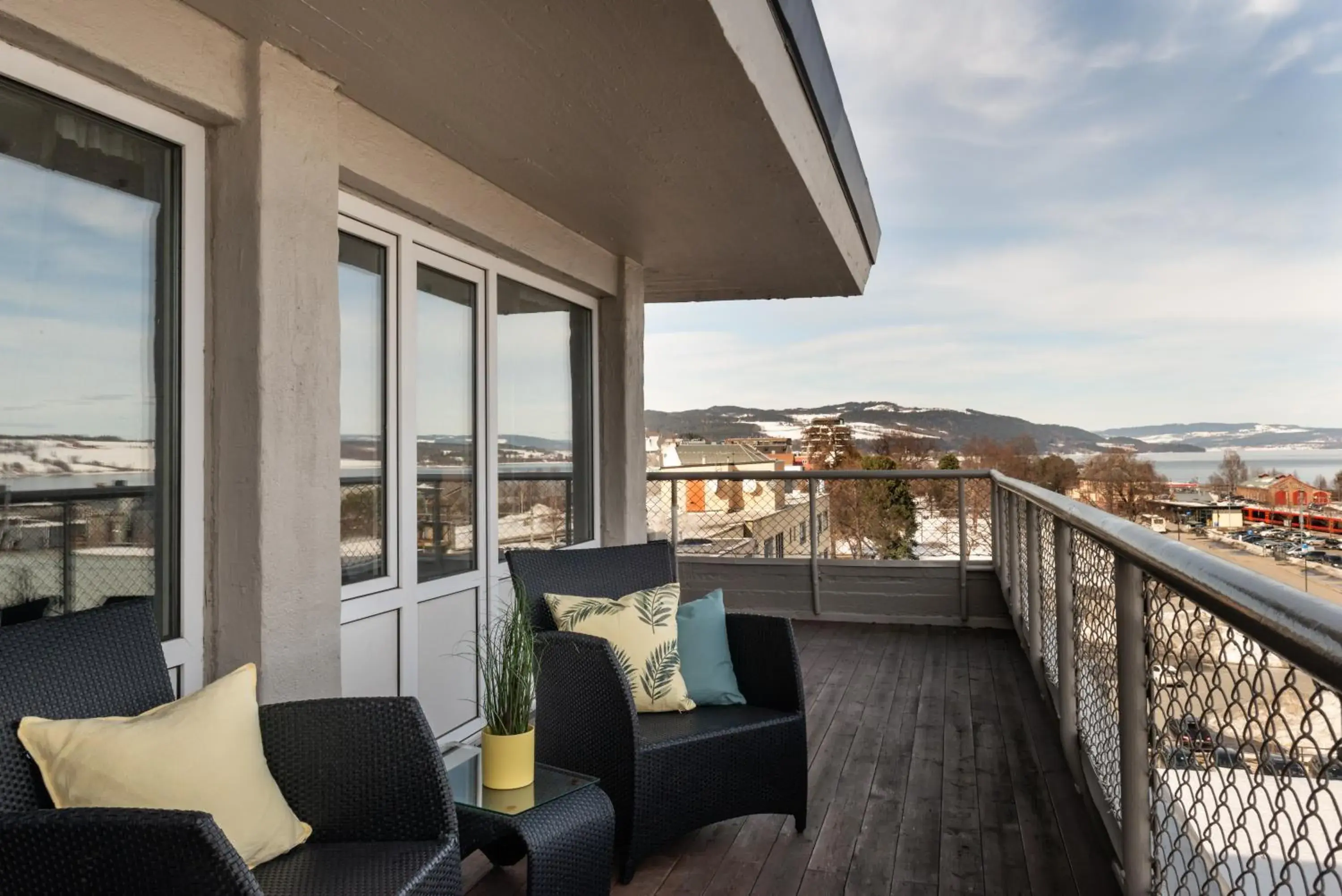 Balcony/Terrace in Quality Hotel Strand Gjøvik