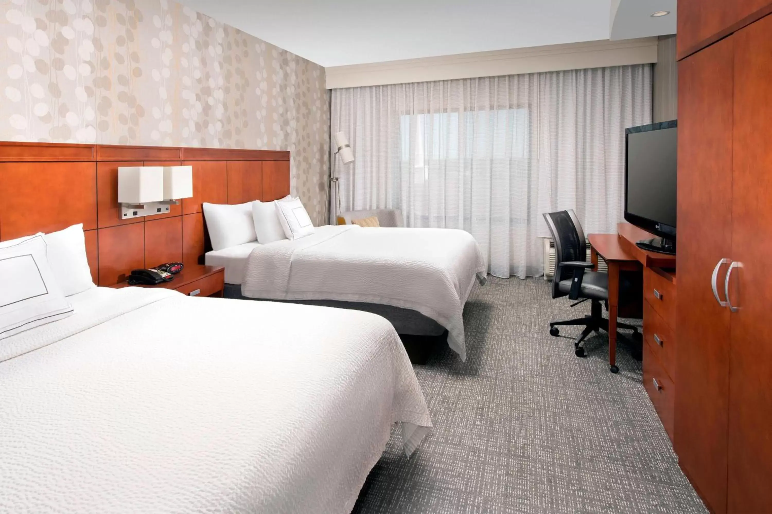 Queen Room with Two Queen Beds - Hearing Accessible in Courtyard by Marriott Tyler Queen Room with Two Queen Beds - Hearing Accessible in Courtyard by Marriott Tyler