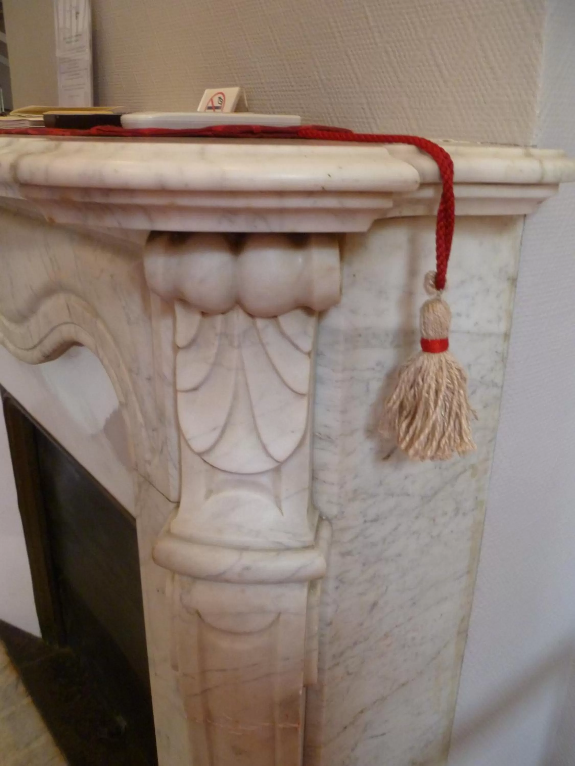 Decorative detail in Hotel Victor Hugo Nice