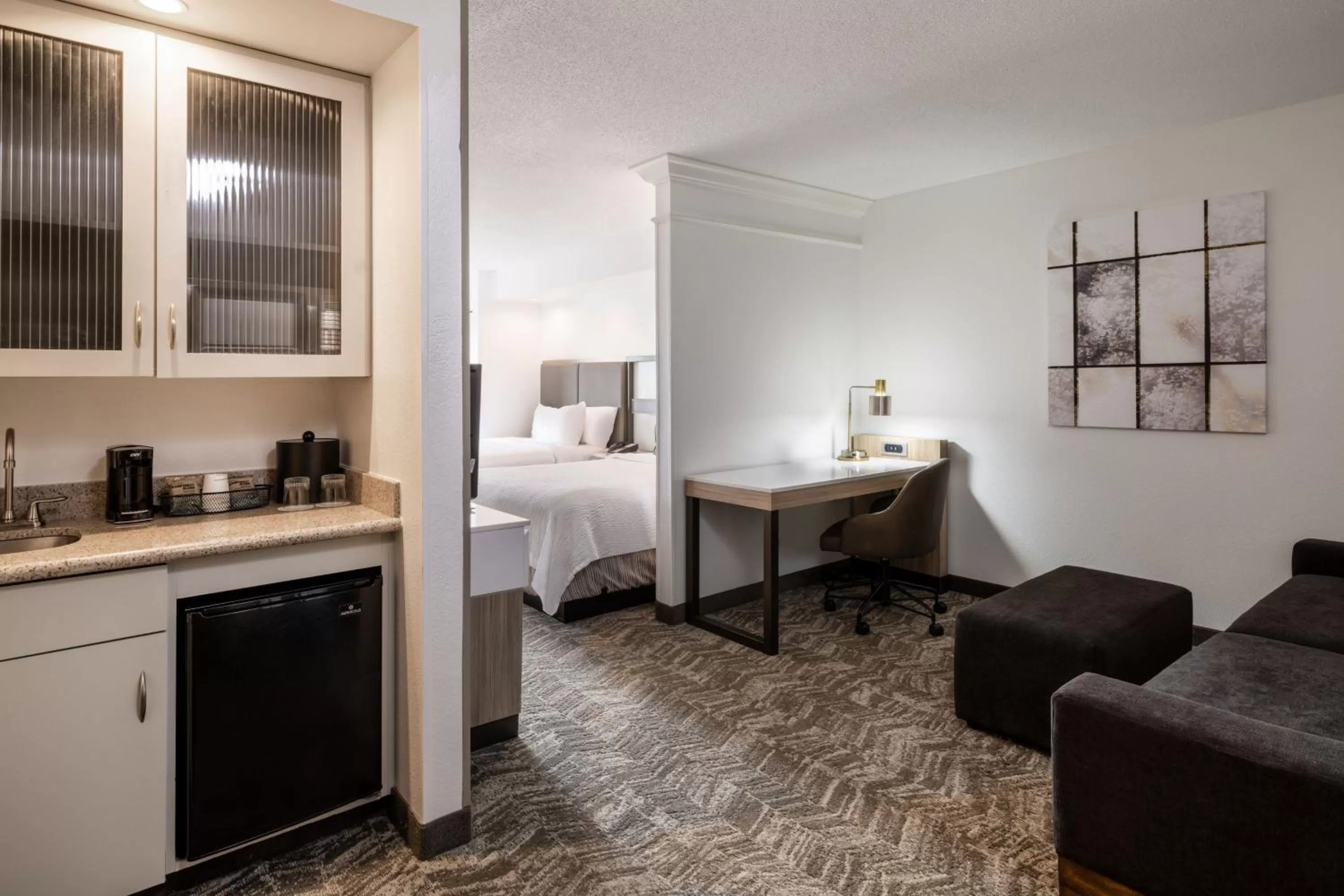 Bedroom, Bed in SpringHill Suites by Marriott Colorado Springs South