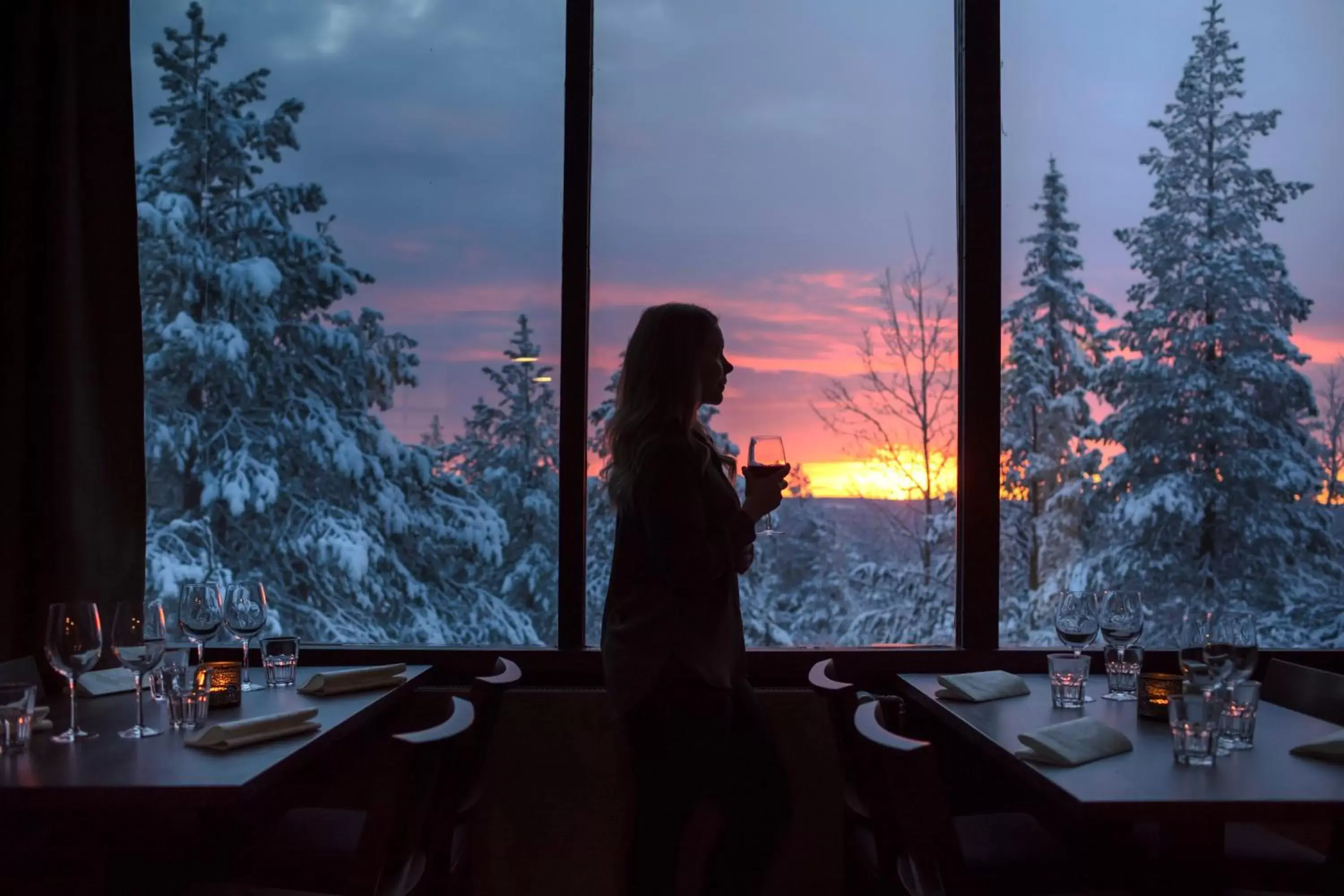 Restaurant/places to eat in Lapland Hotels Sky Ounasvaara