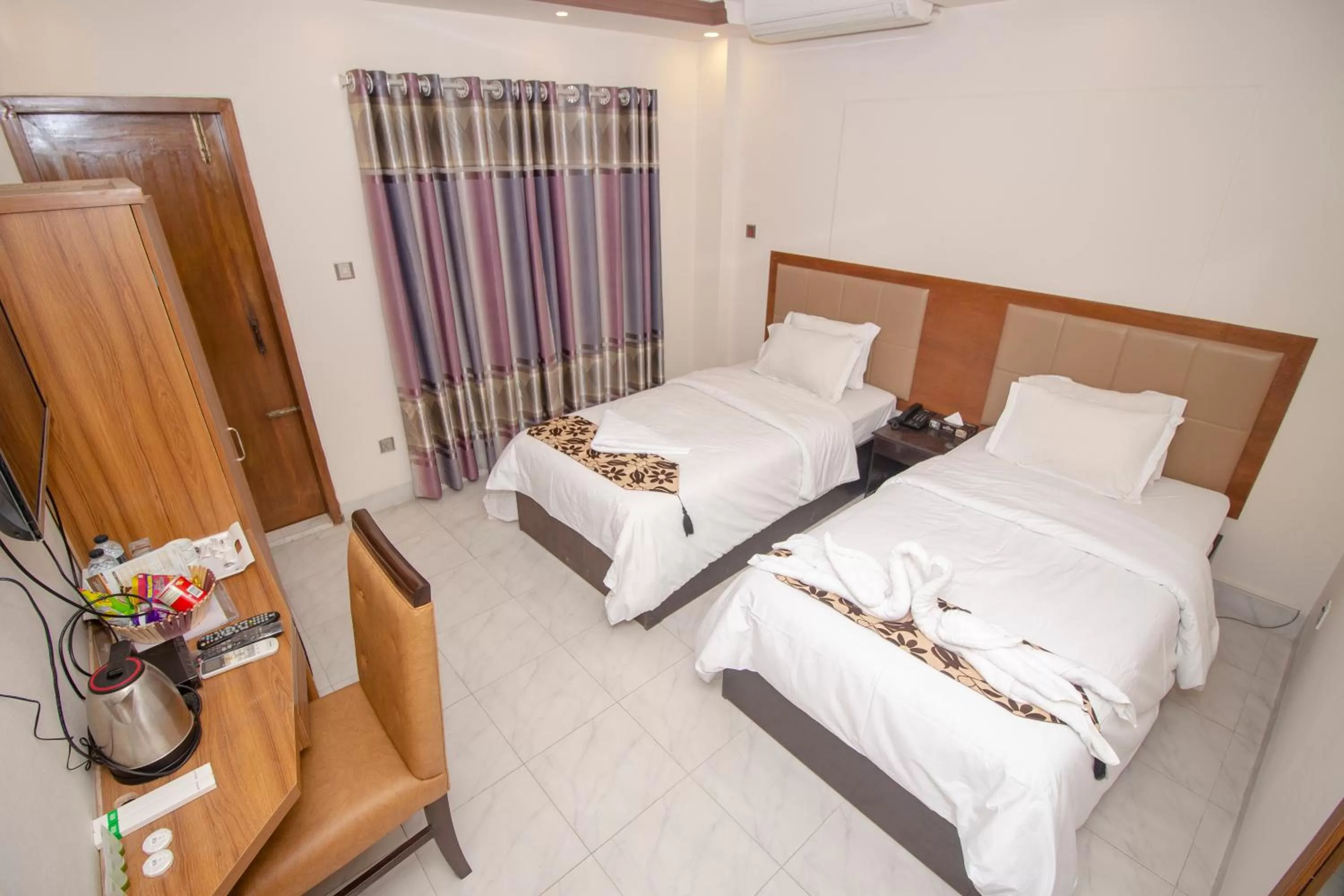 Bed in Memento Residence