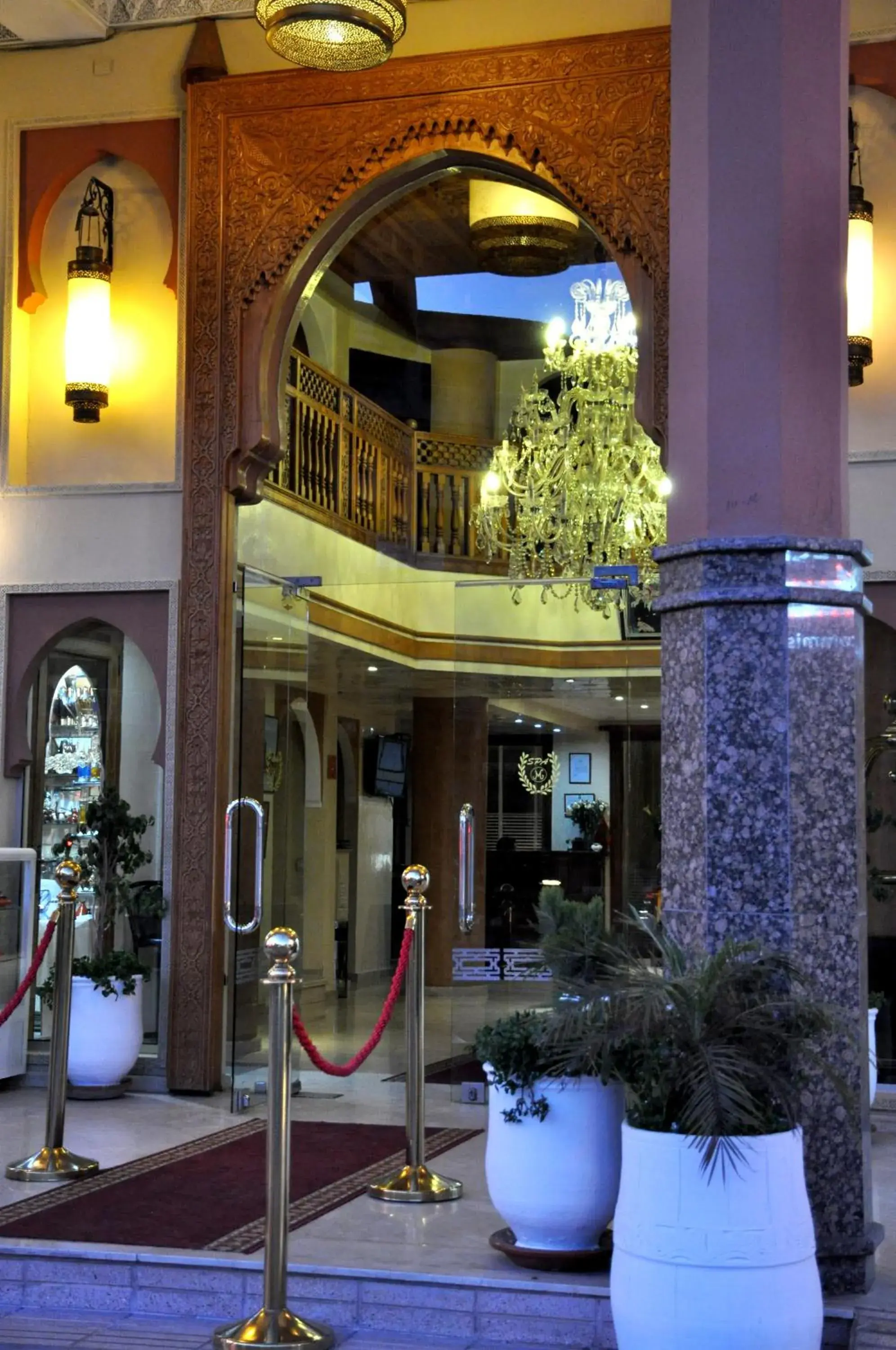 Facade/entrance in Hotel Mont Gueliz