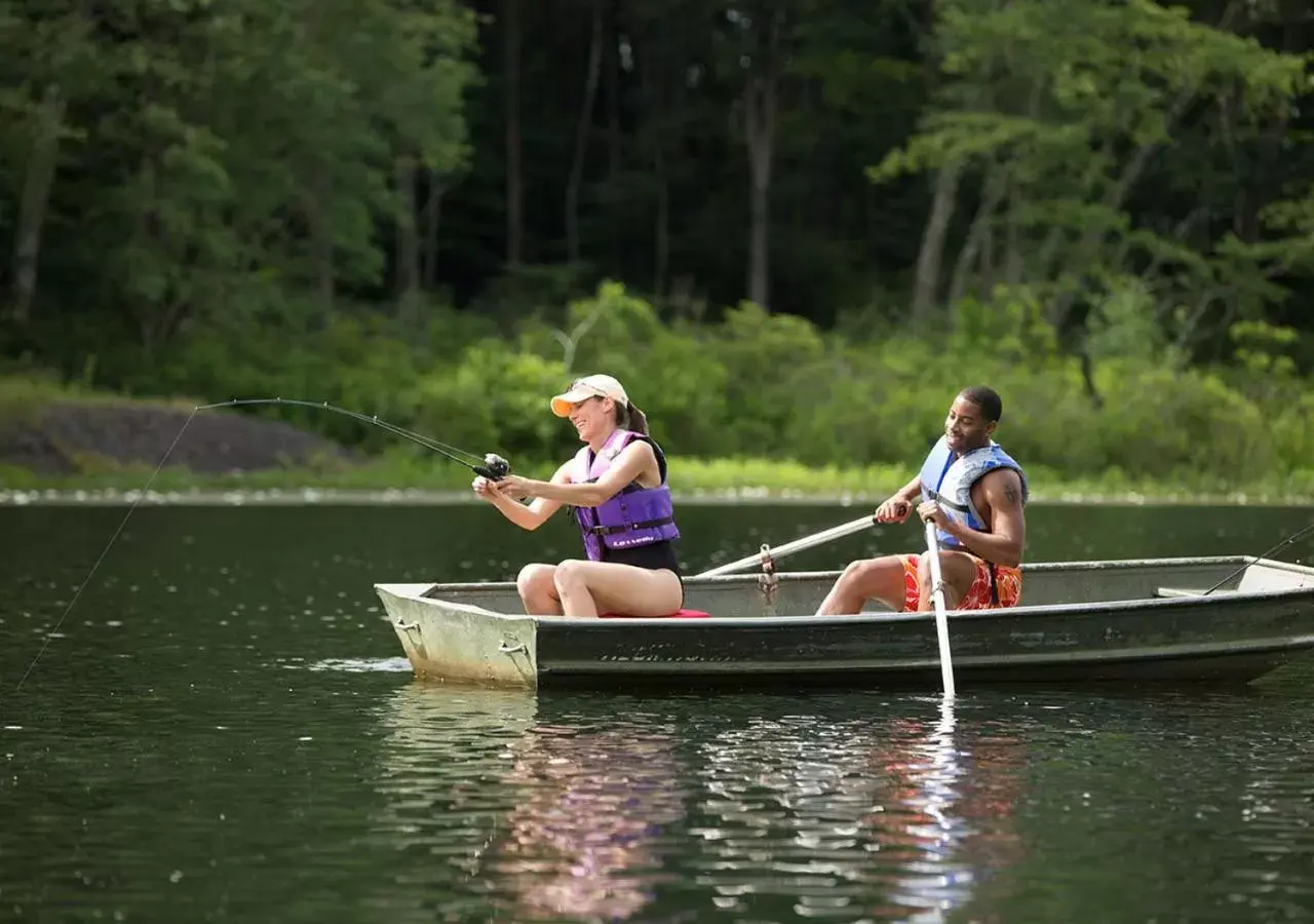 Canoeing in Pocono Palace Resort