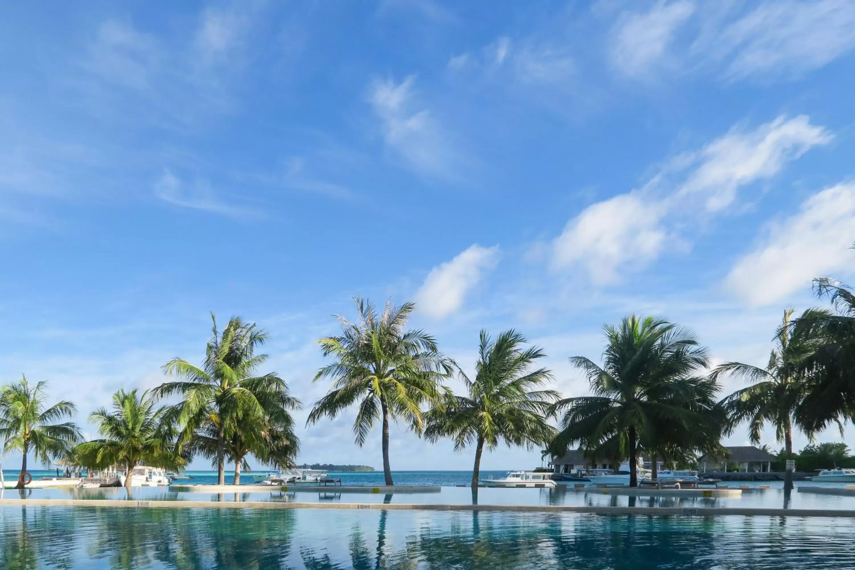 Swimming pool in Holiday Inn Resort Kandooma Maldives - Kids Stay & Eat Free
