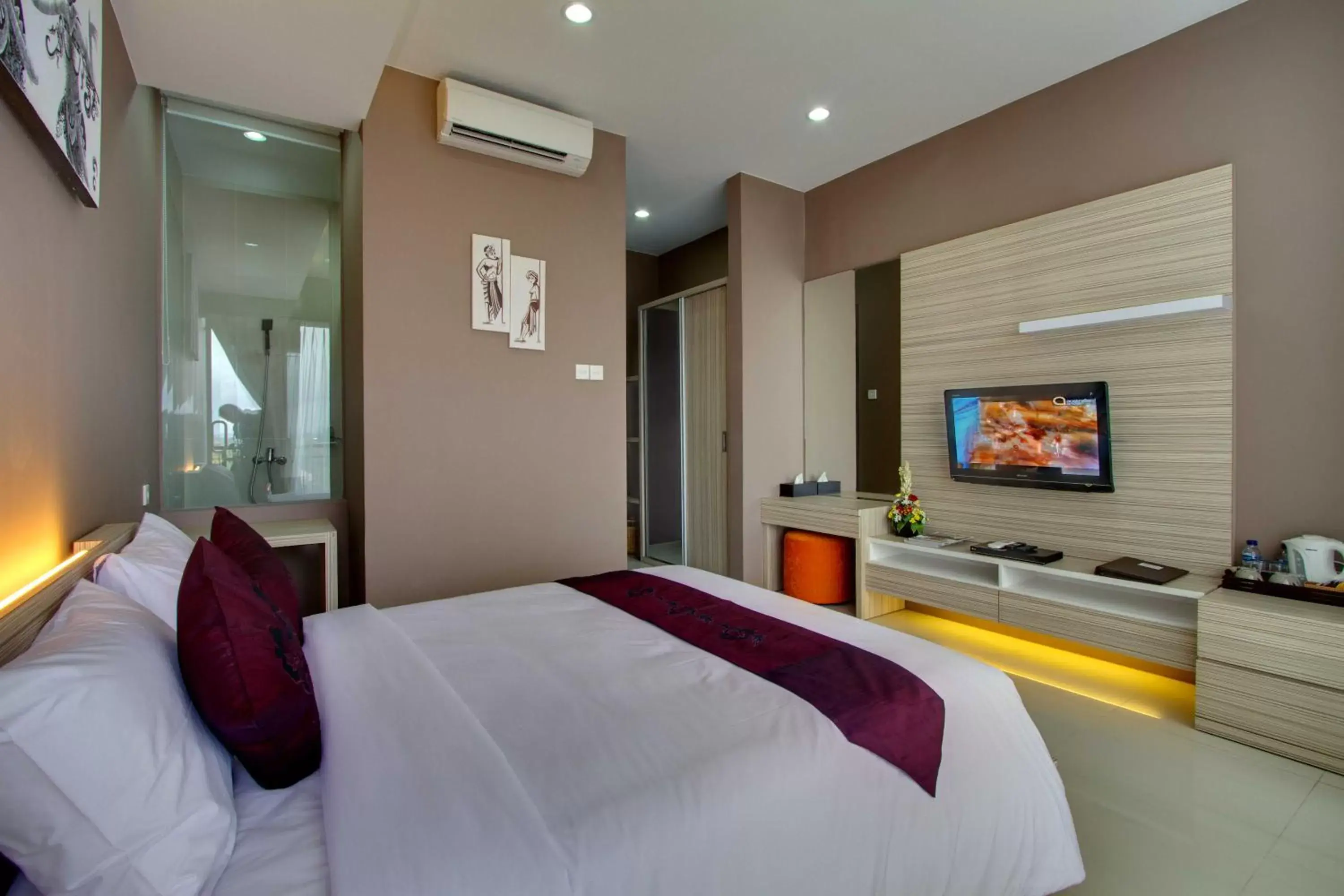 Bedroom, Bed in ABISHA Resort Jimbaran Bedroom, Bed in ABISHA Resort Jimbaran