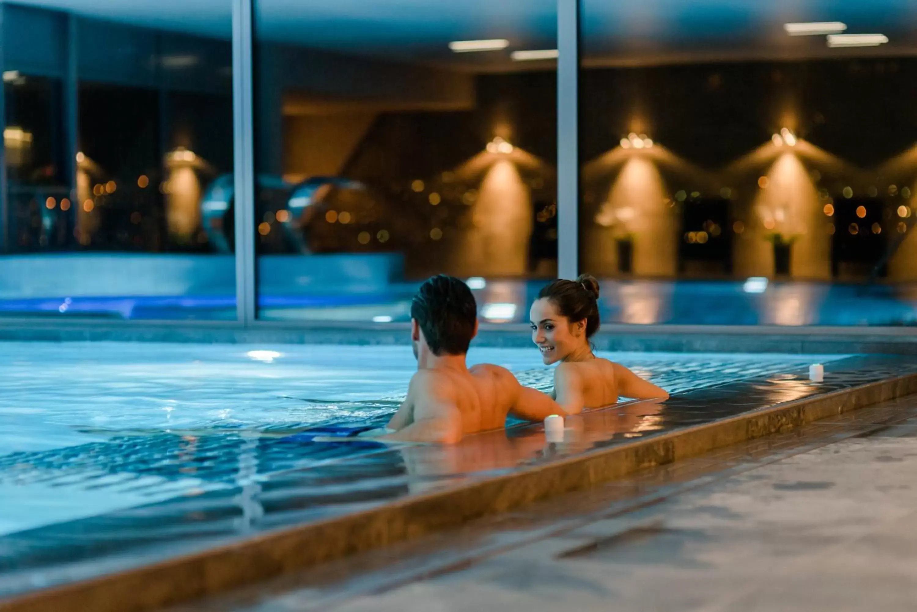 Spa and wellness centre/facilities, Swimming Pool in Waldhaus*** Hotel im Deltapark Vitalresort
