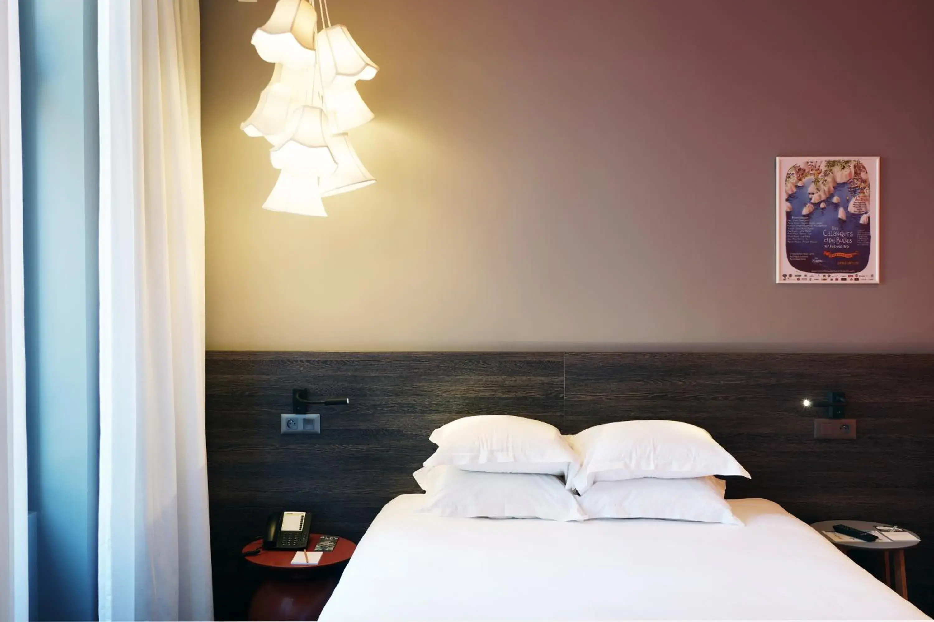 Decorative detail, Bed in Alex Hotel & Spa