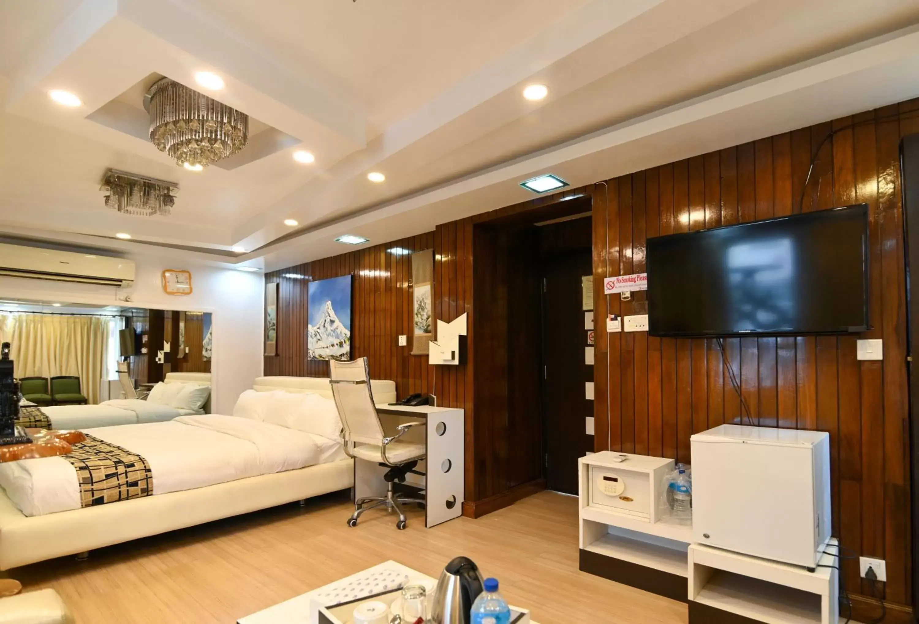 Bed in Hotel M Square Pvt.Ltd Bed in Hotel M Square Pvt.Ltd