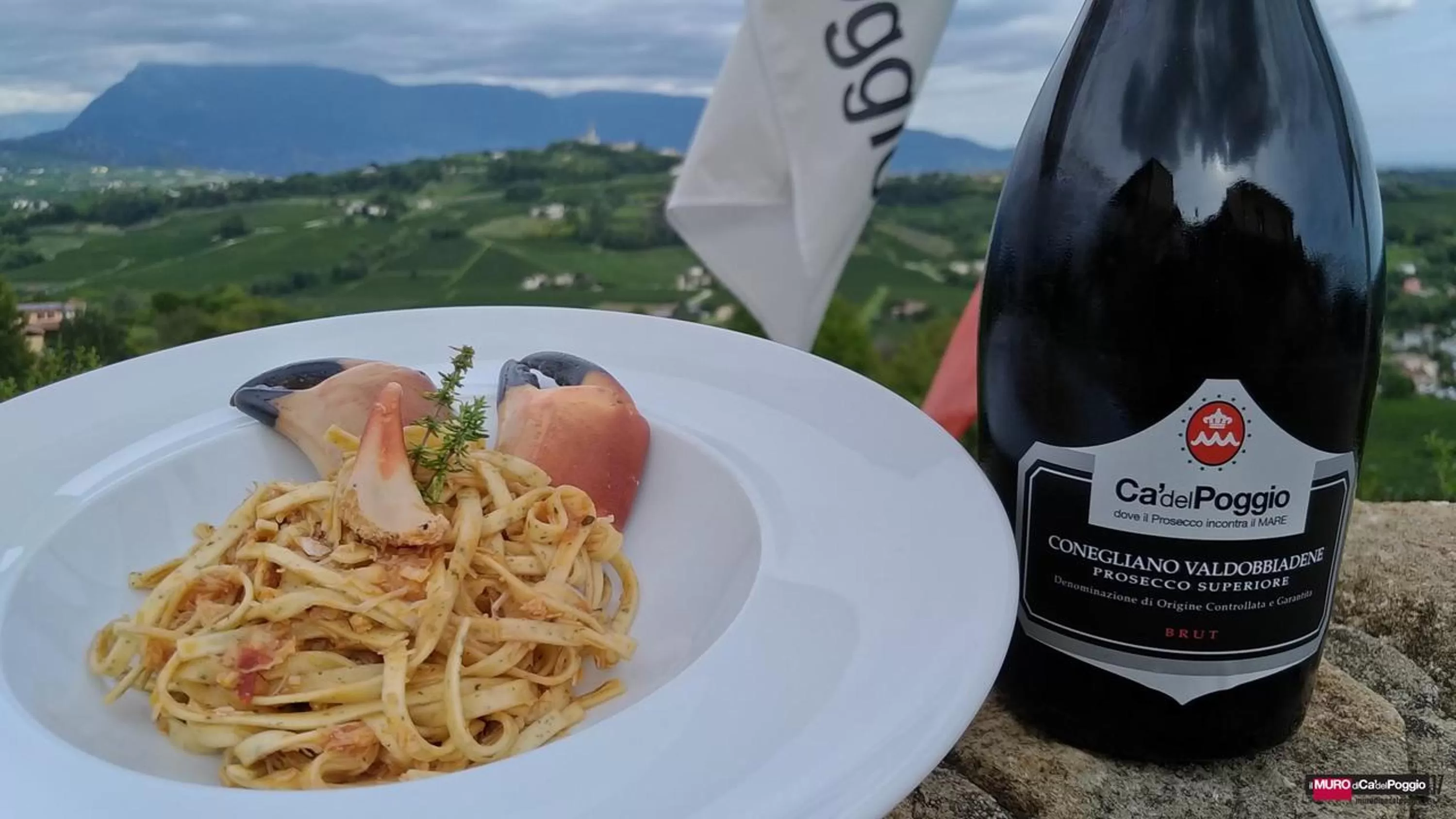 Restaurant/places to eat in Villa del Poggio Prosecco Bike Hotel