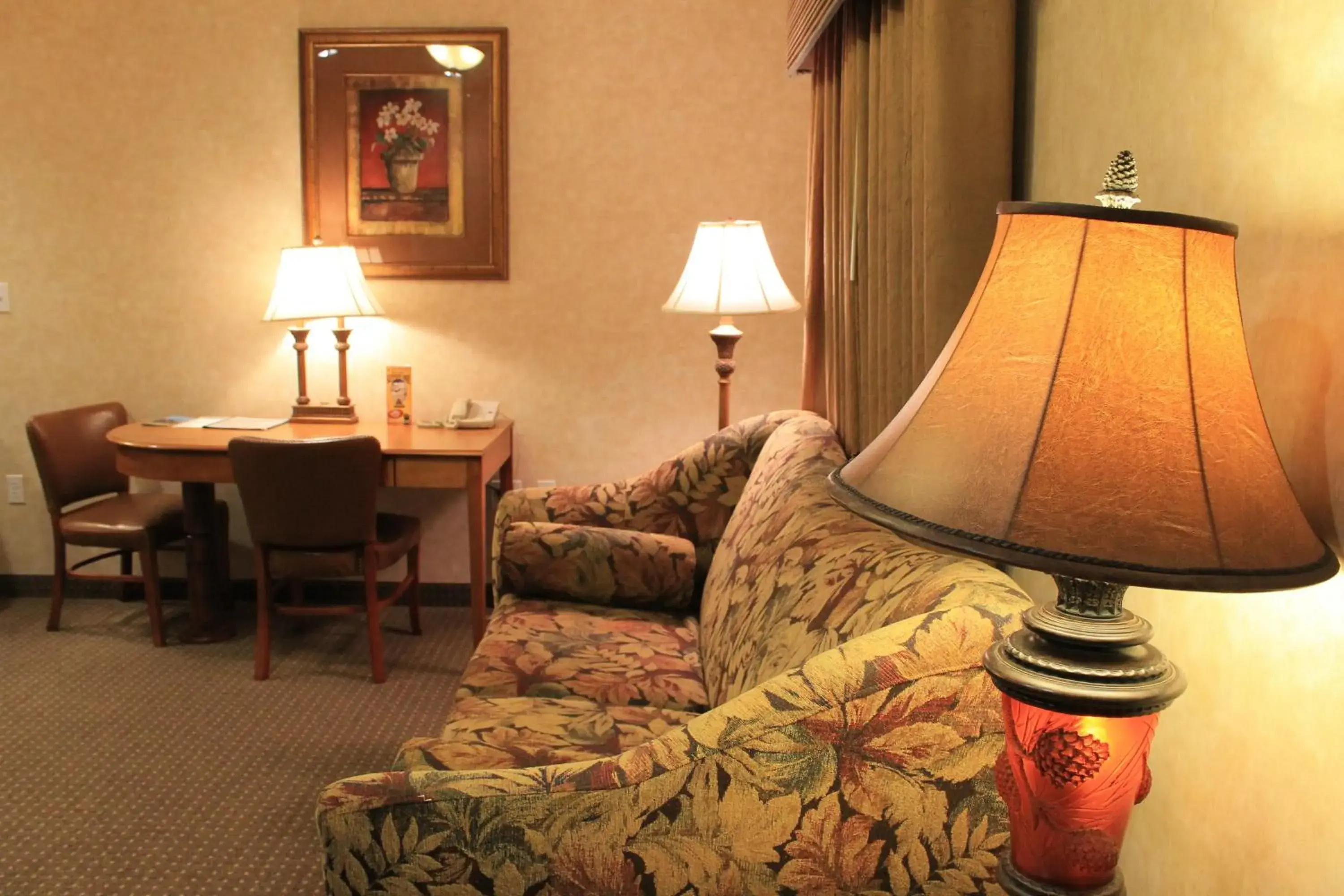 Living room, Seating Area in Rushmore Express & Suites