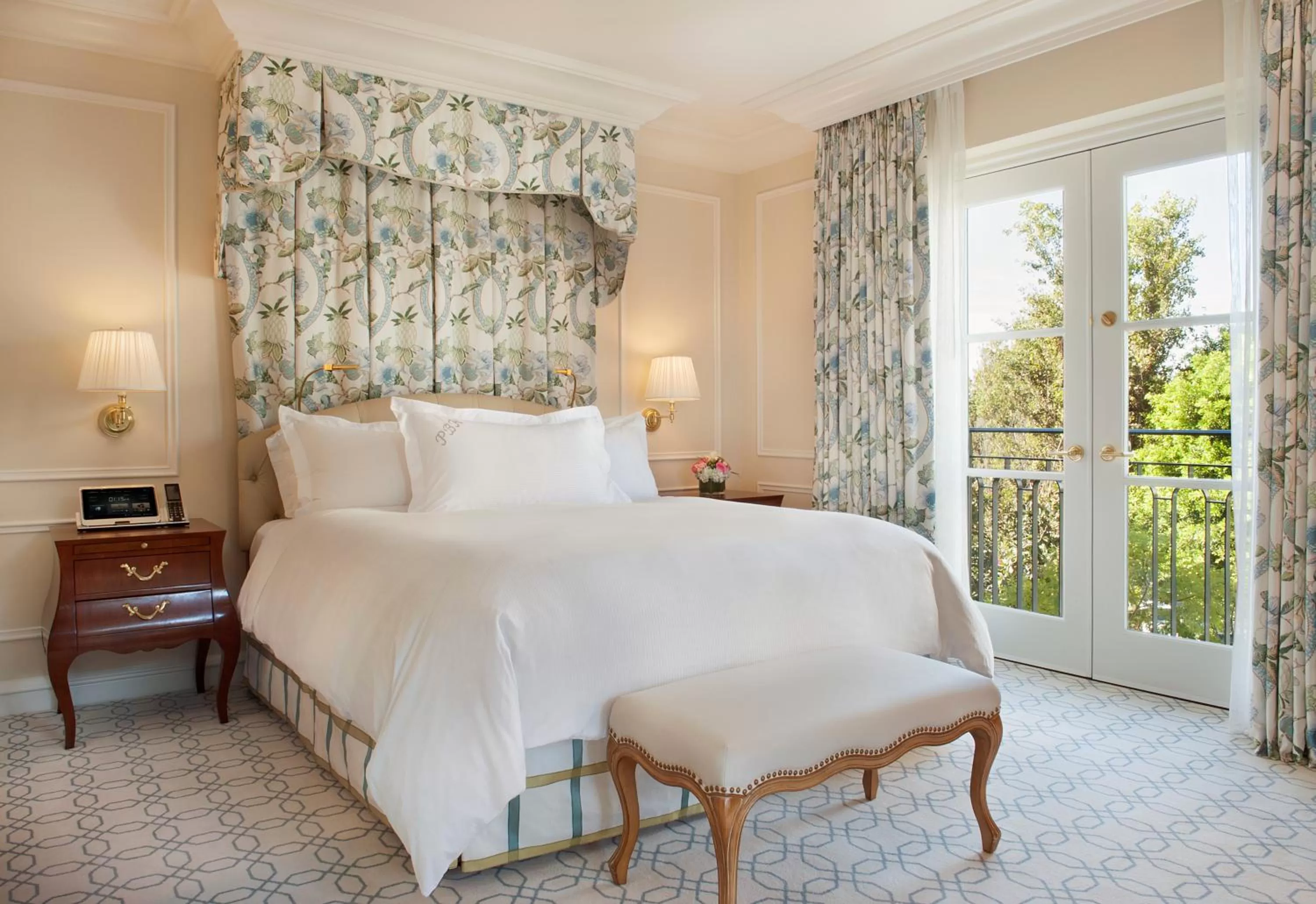 Bed in The Peninsula Beverly Hills