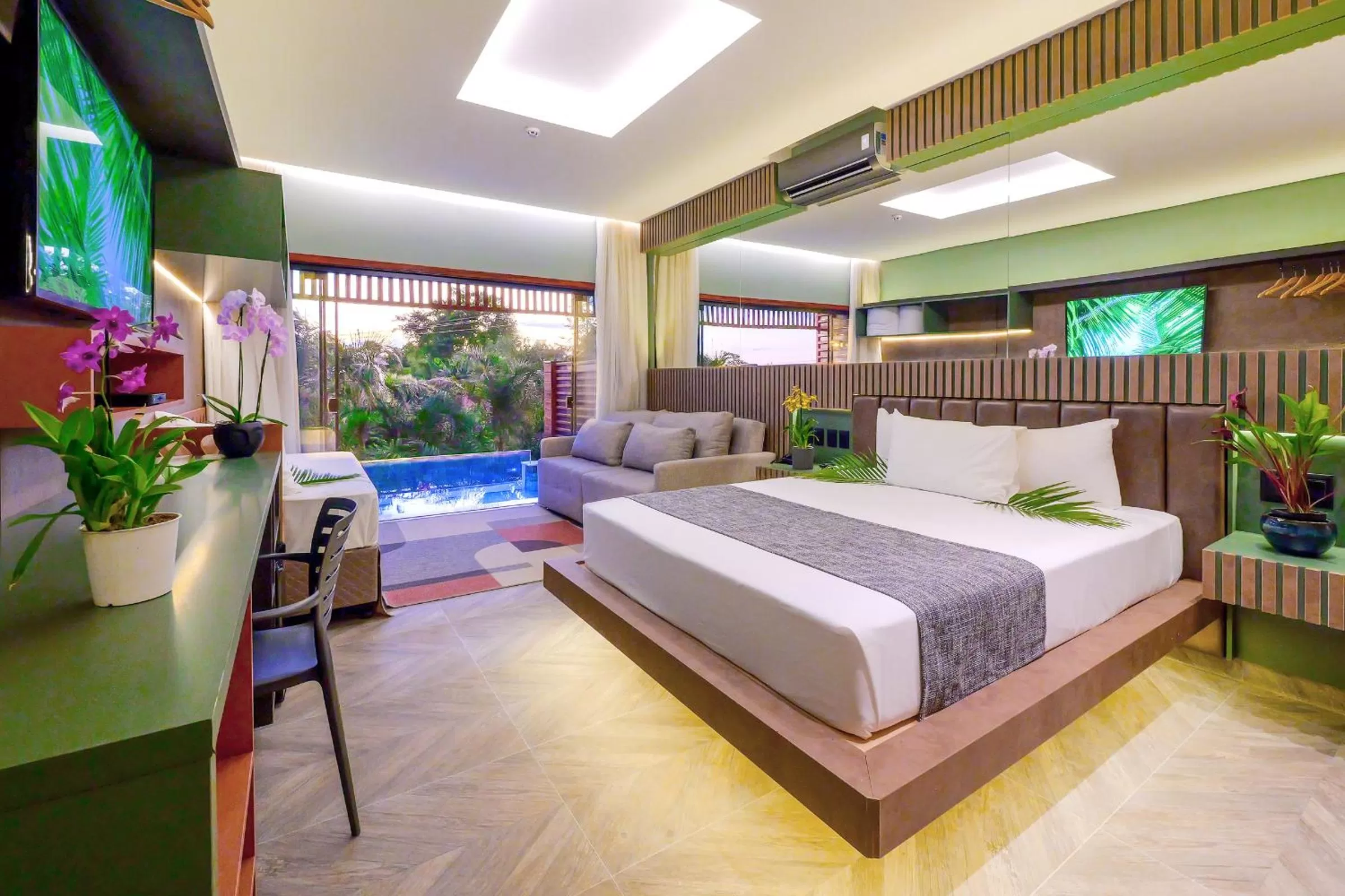 Bedroom, Bed in Arte da Natureza Hotel Bonito