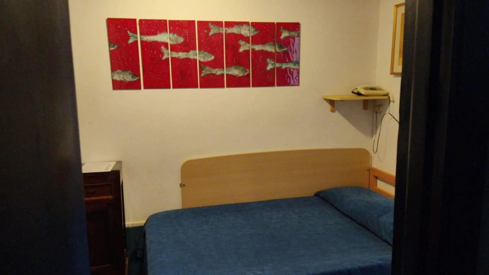 Bed in Hotel Caporal