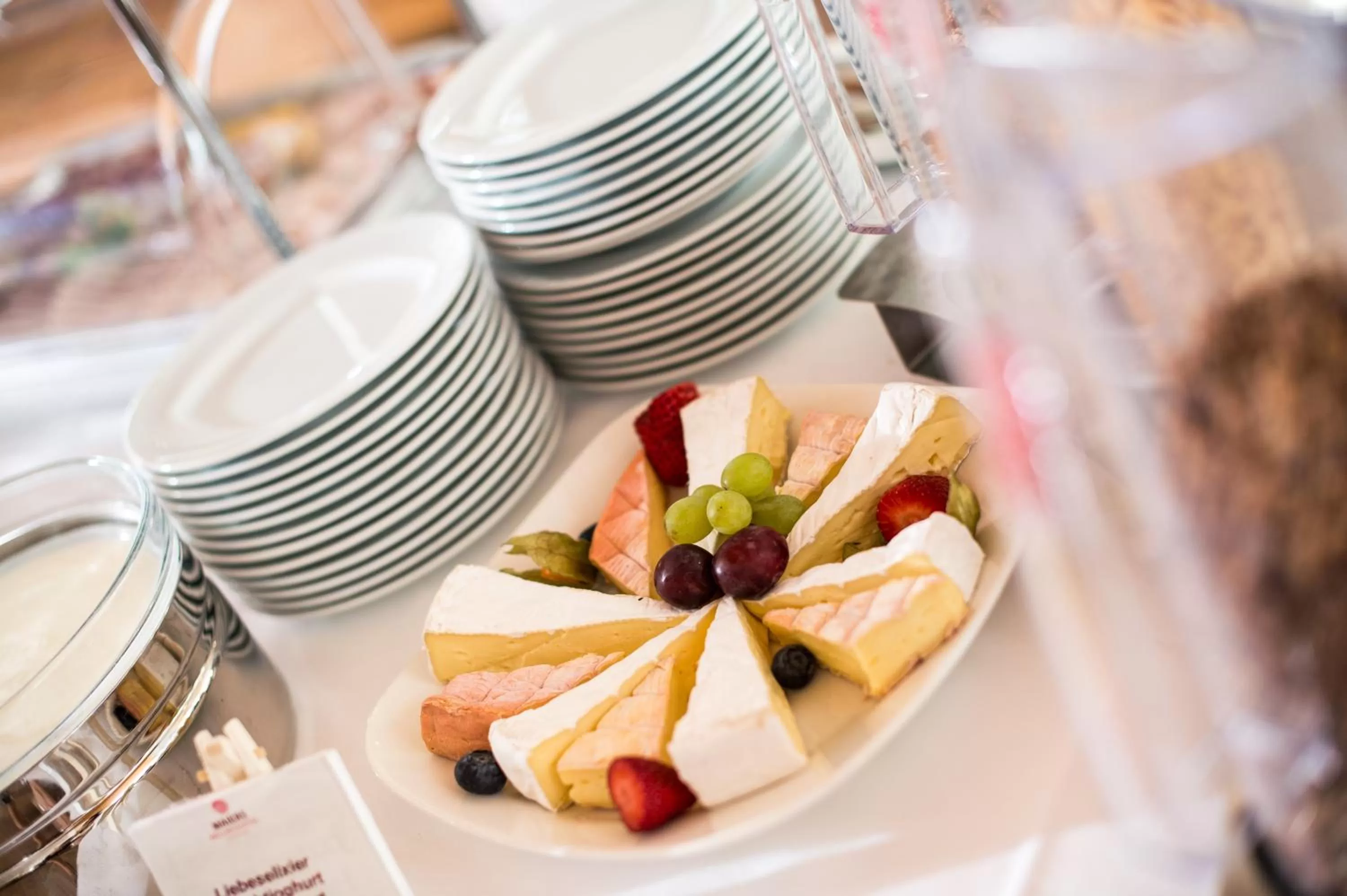 Buffet breakfast, Food in Hotel Schlafgut